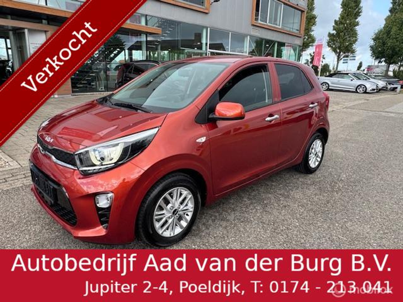 Kia Picanto 1.0 DPi Dynamic Edition - Stoel & Stuurverwarming, Navigatie via Carplay, Camera achter, Airco, Electr ramen en spiegels, Deurvergr. met afst.diening, Priveglas, Velgen 2023 - voorkant