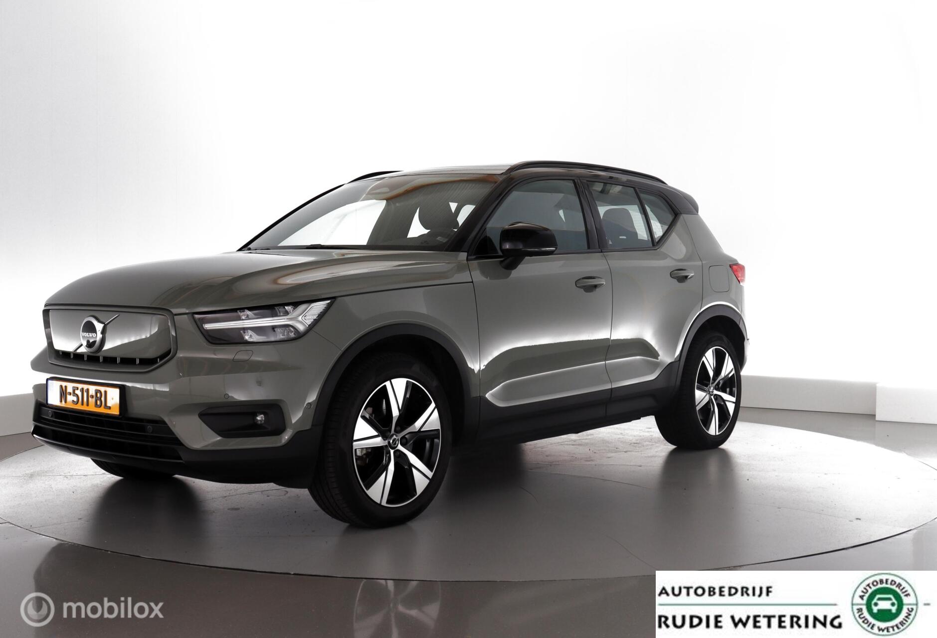 Volvo XC40 Recharge Twin Pro 408PK 4WD 93%SoH|pano|leer|led|cam360|acc|lmv19 2021 - voorkant