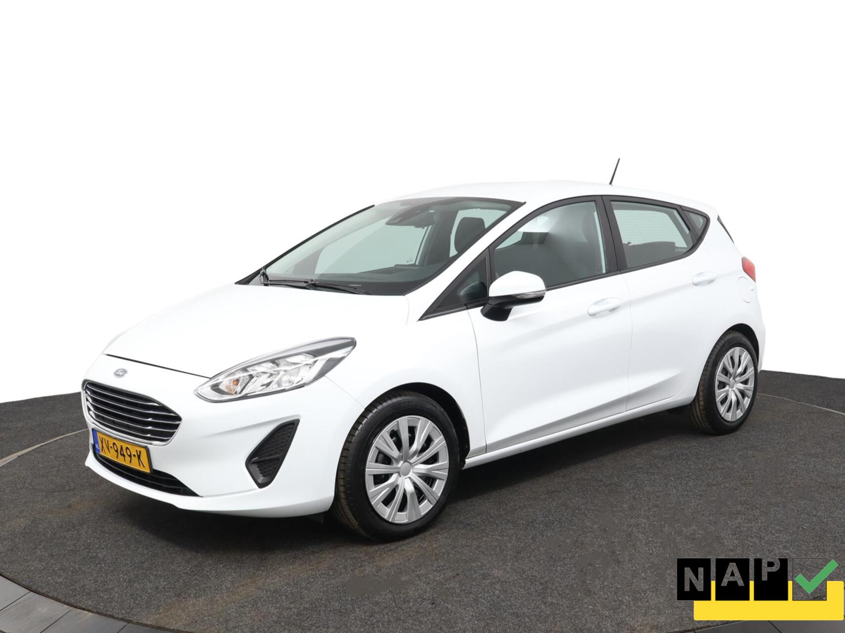 Ford Fiesta 1.1 Airco Cruise Led Navi Elek ramen CV 2019 - voorkant