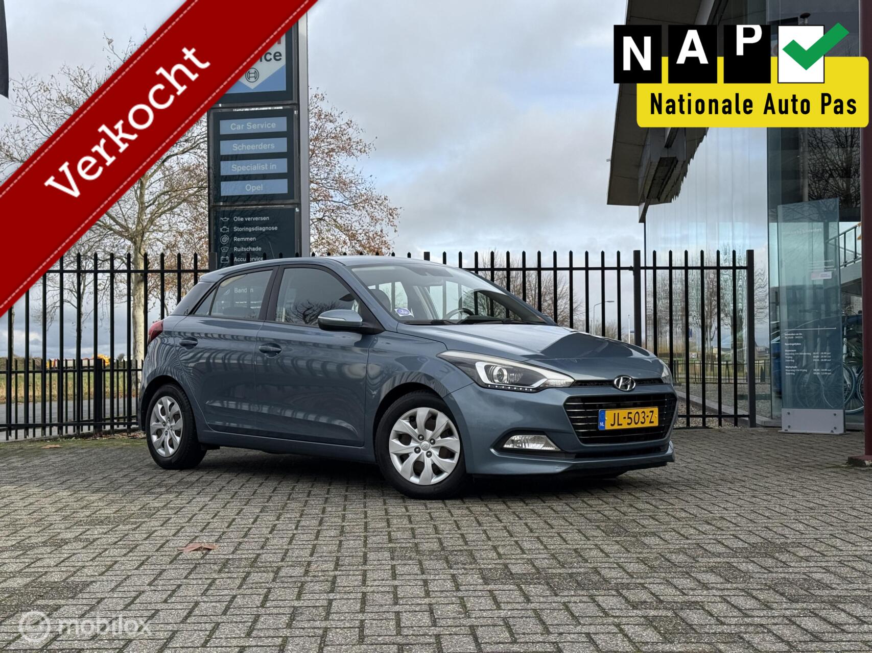Hyundai I20 1.0 T-GDI|Clima|Cruise|Camera 2016 - voorkant