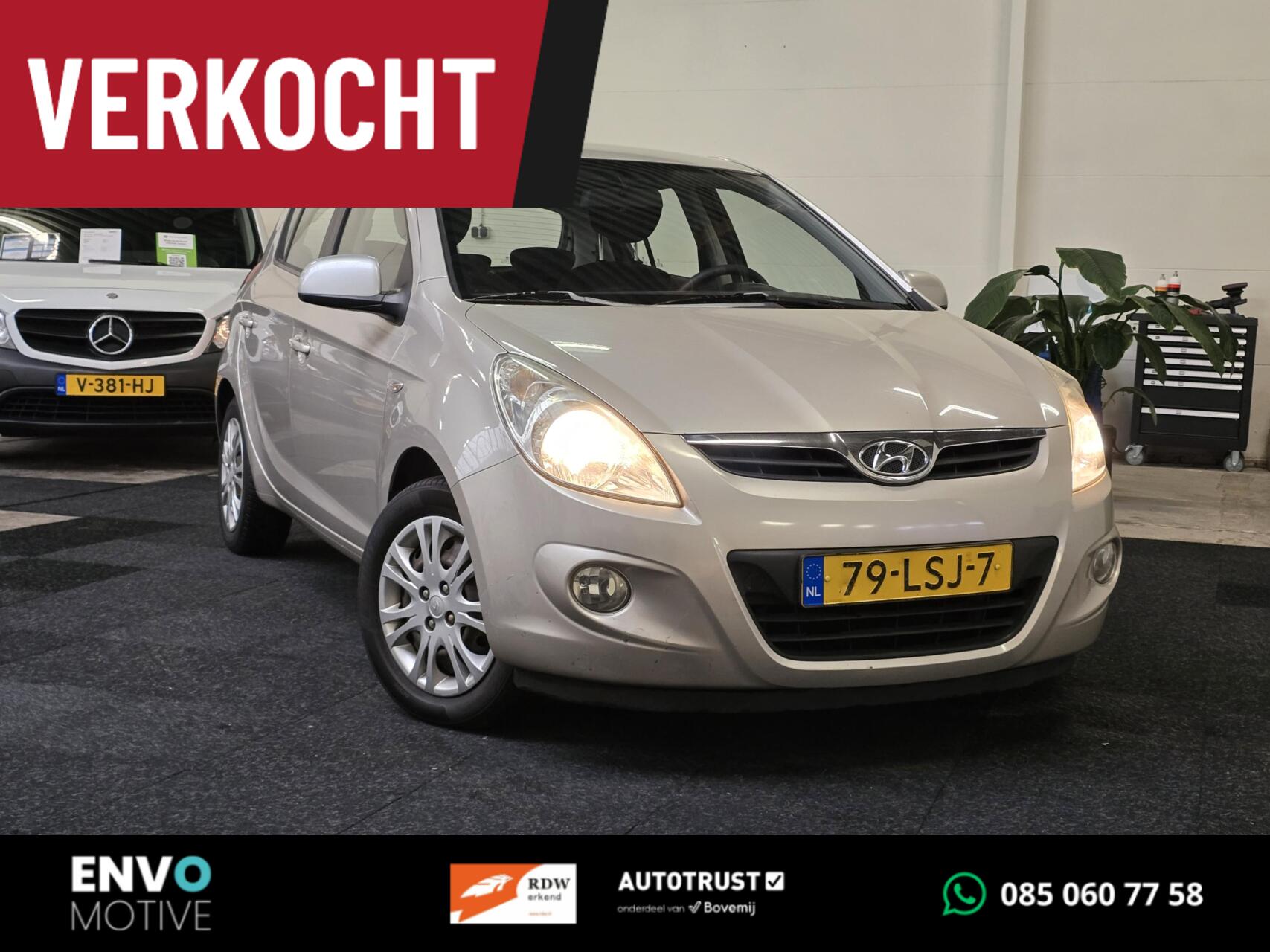 Hyundai I20 1.4i DynamicVersion Airco/Cruise/AUX/APK 2010 - voorkant