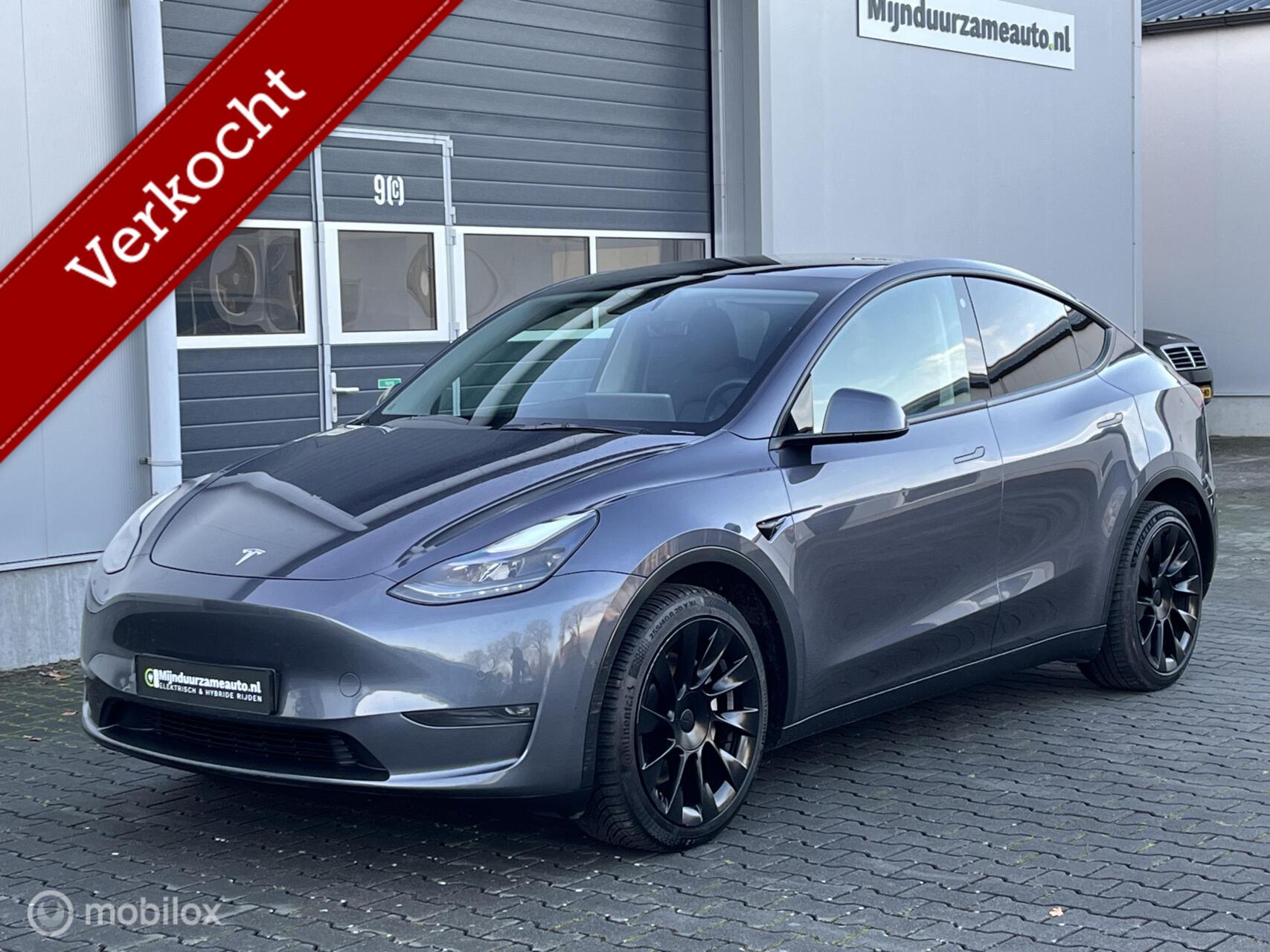 Tesla Model Y Long Range AWD 75 kWh 2021 Incl BTW - SOH 90% 2021 - voorkant
