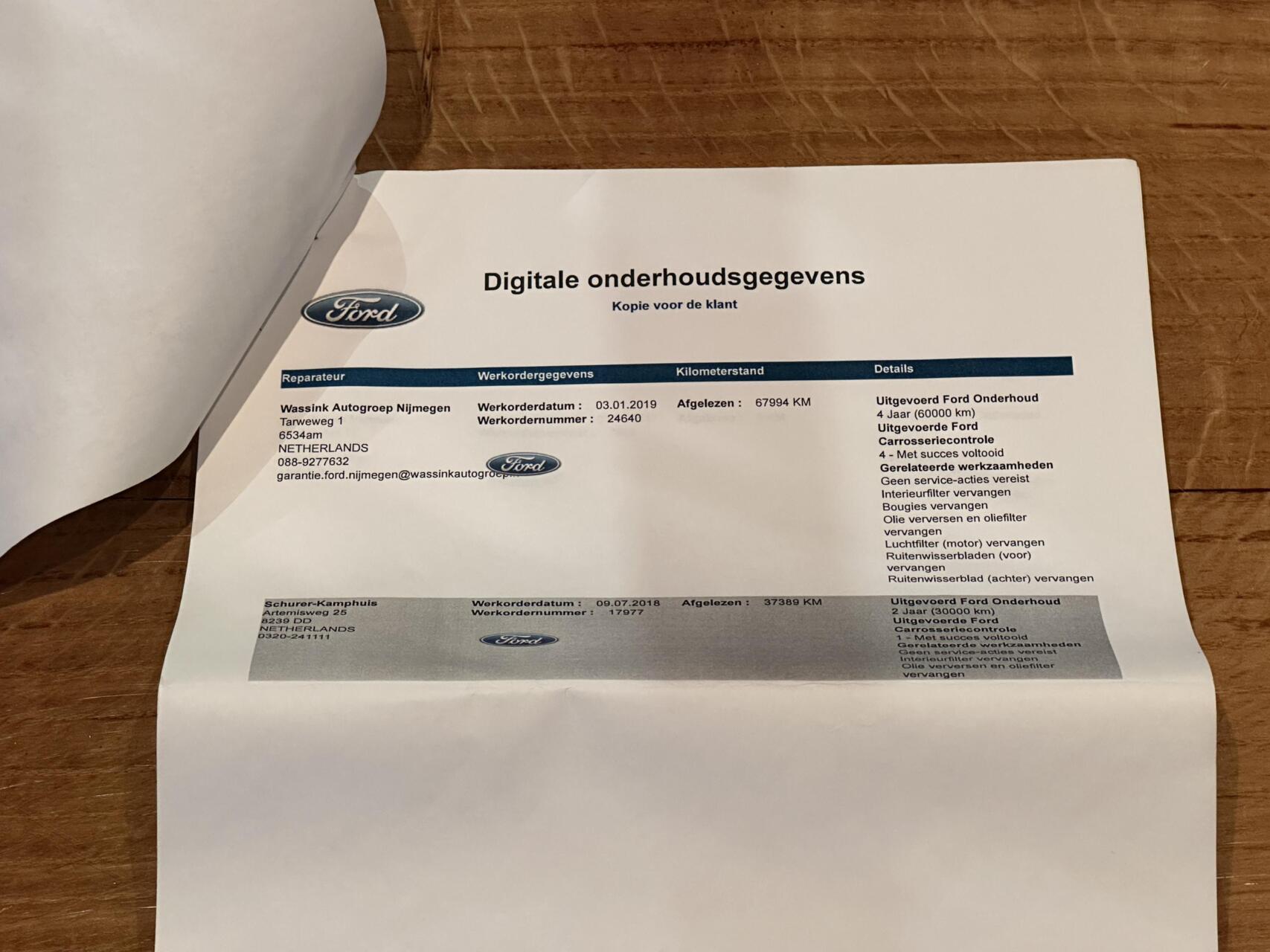 Foto van Ford Fiesta