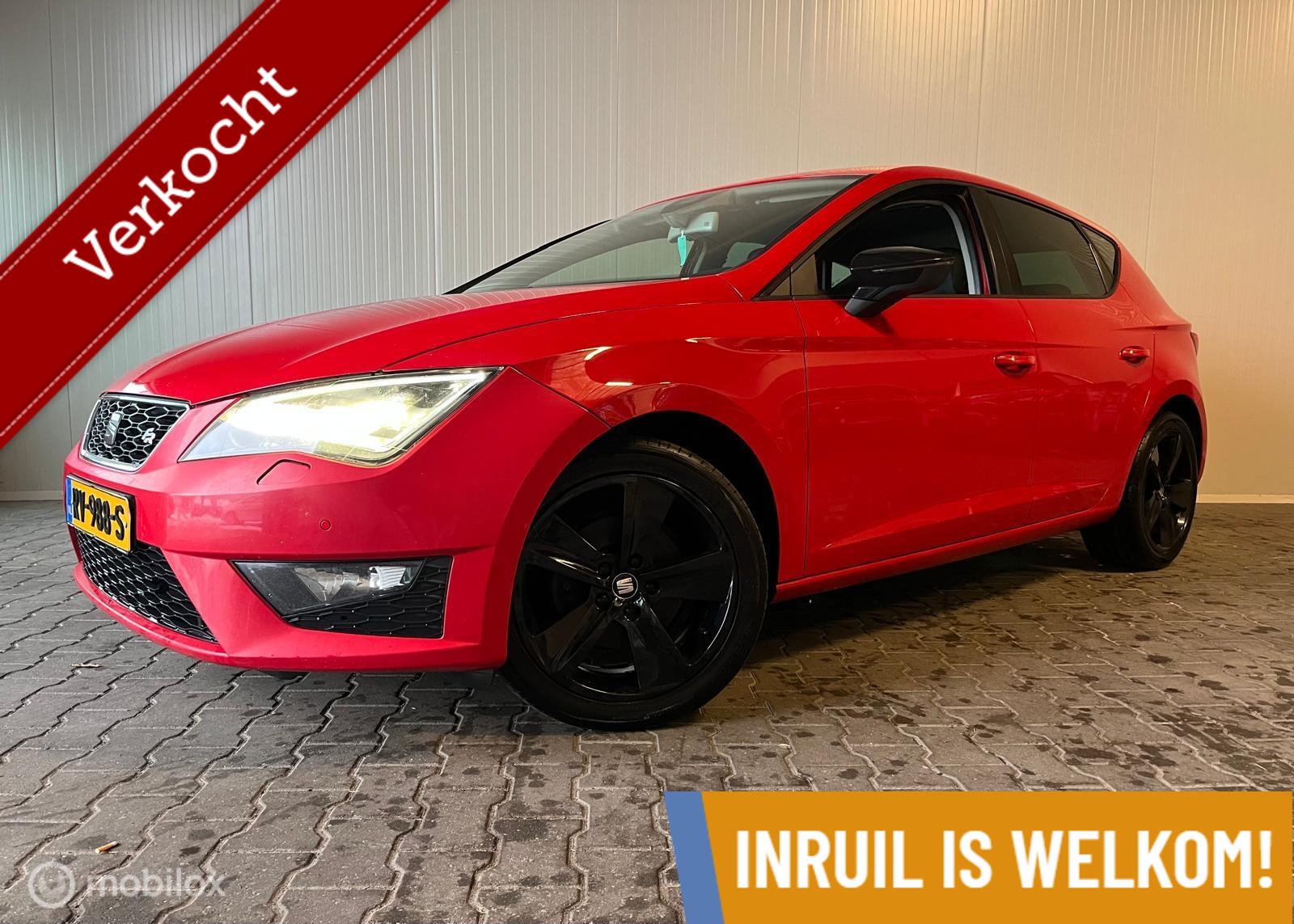 Seat Leon 1.4 TSI FR // INRUILKOOPJE // HANDEL // 2013 - voorkant