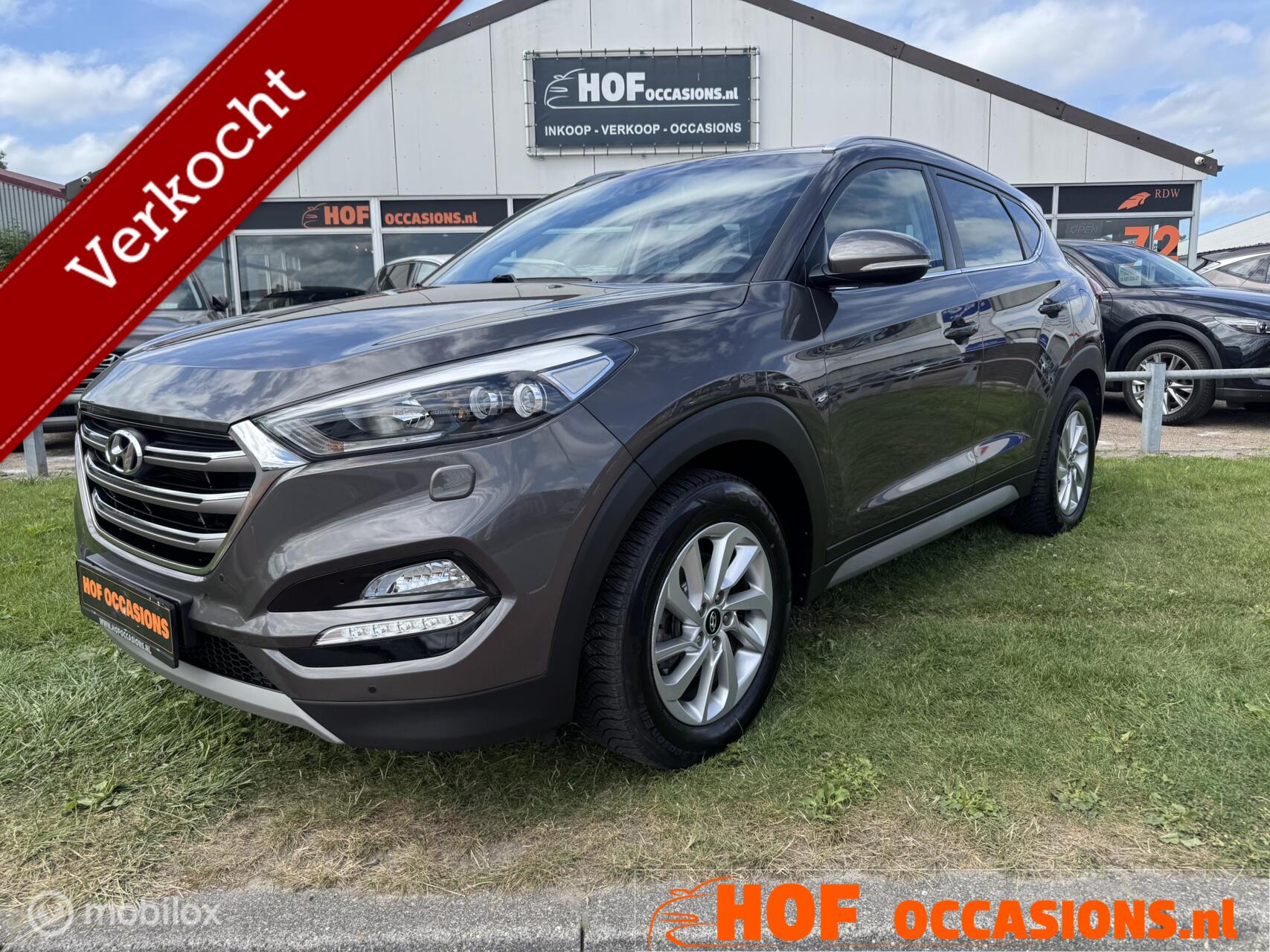 Hyundai Tucson 1.6 T-GDI Comfort NAVI|CAMERA|TREKHAAK 2017 - voorkant