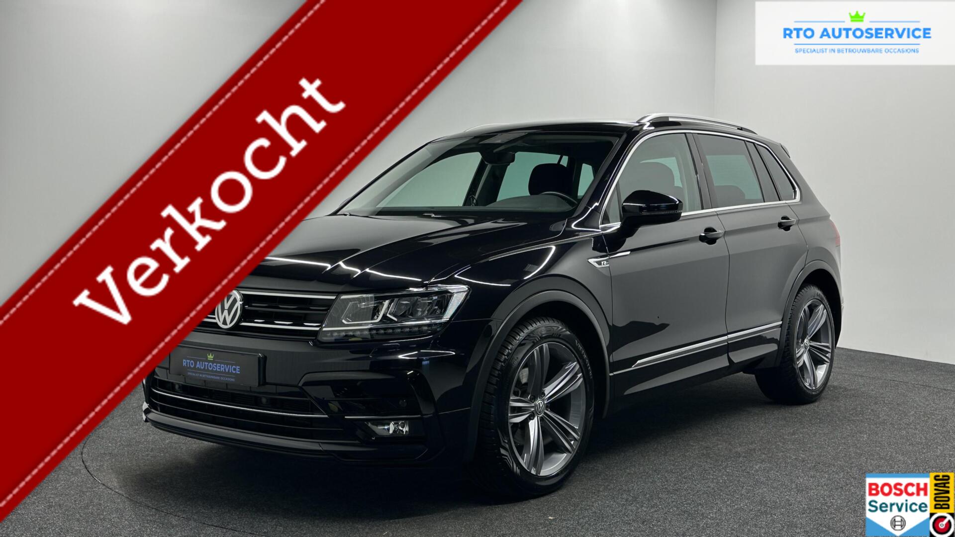 Volkswagen Tiguan 1.5 TSI ACT Highline Business R NAVI ECC CRUISE CARPLAY STOEL VERWARMING. 2019 - voorkant