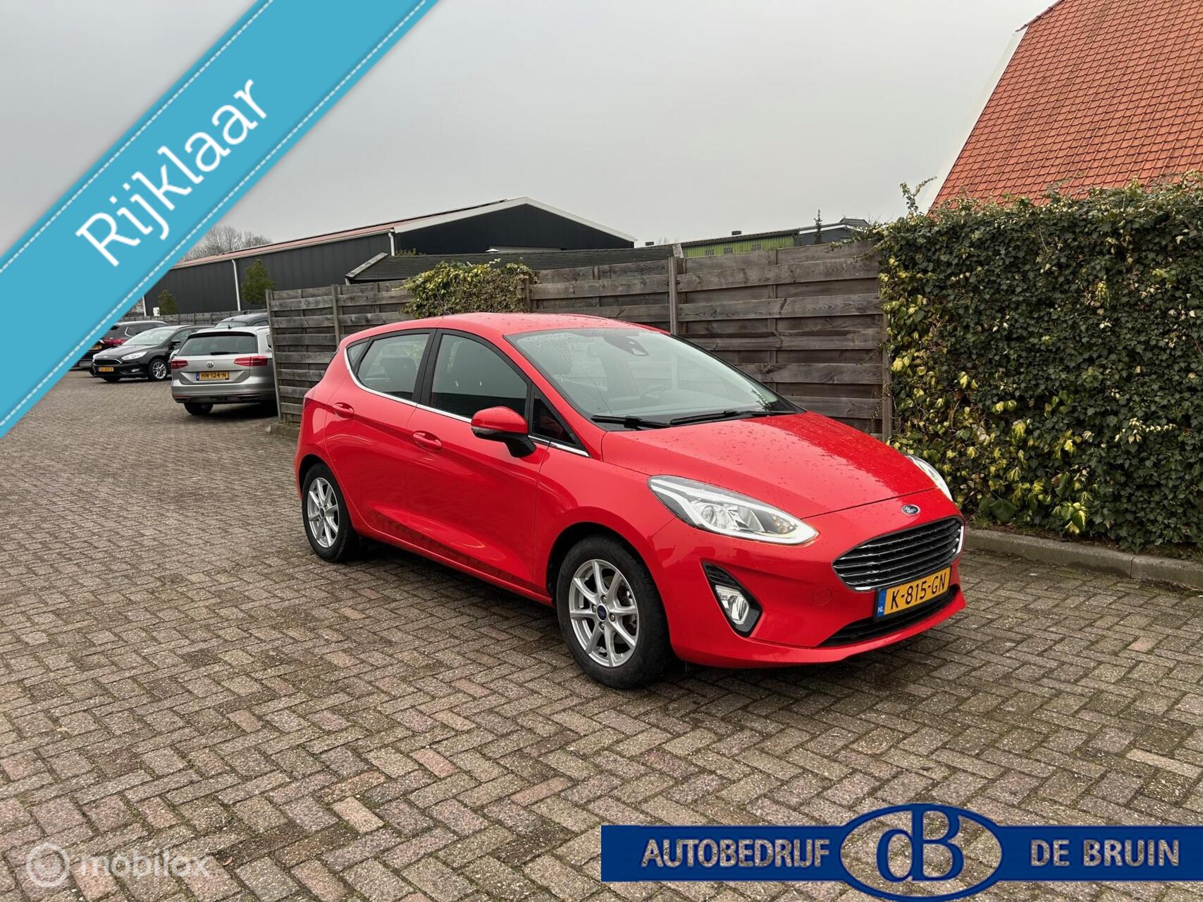 Ford Fiesta 1.0 EcoBoost Hybrid Titanium lm  velgen 2020 - voorkant