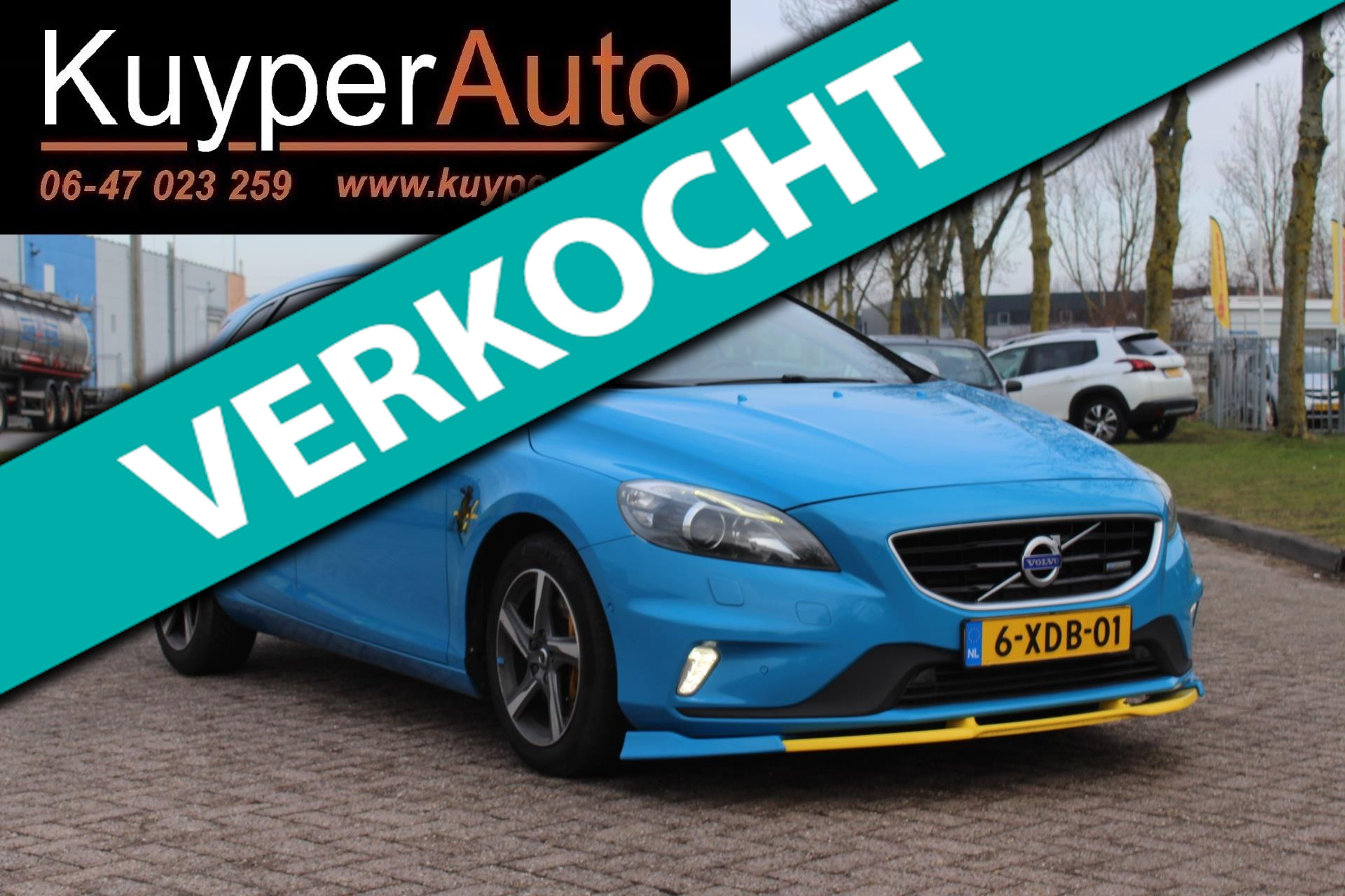 Volvo V40 2.0 D4 Ocean Race Business trekhaak leder sensoren keyless clima 2014 - voorkant