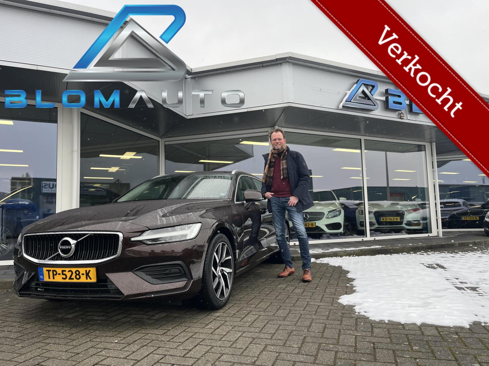 Volvo V60 2.0 T5 SPORTSTOELEN+TREKH+PANO+ACC+H&K+LEDER+LED 2018 - voorkant