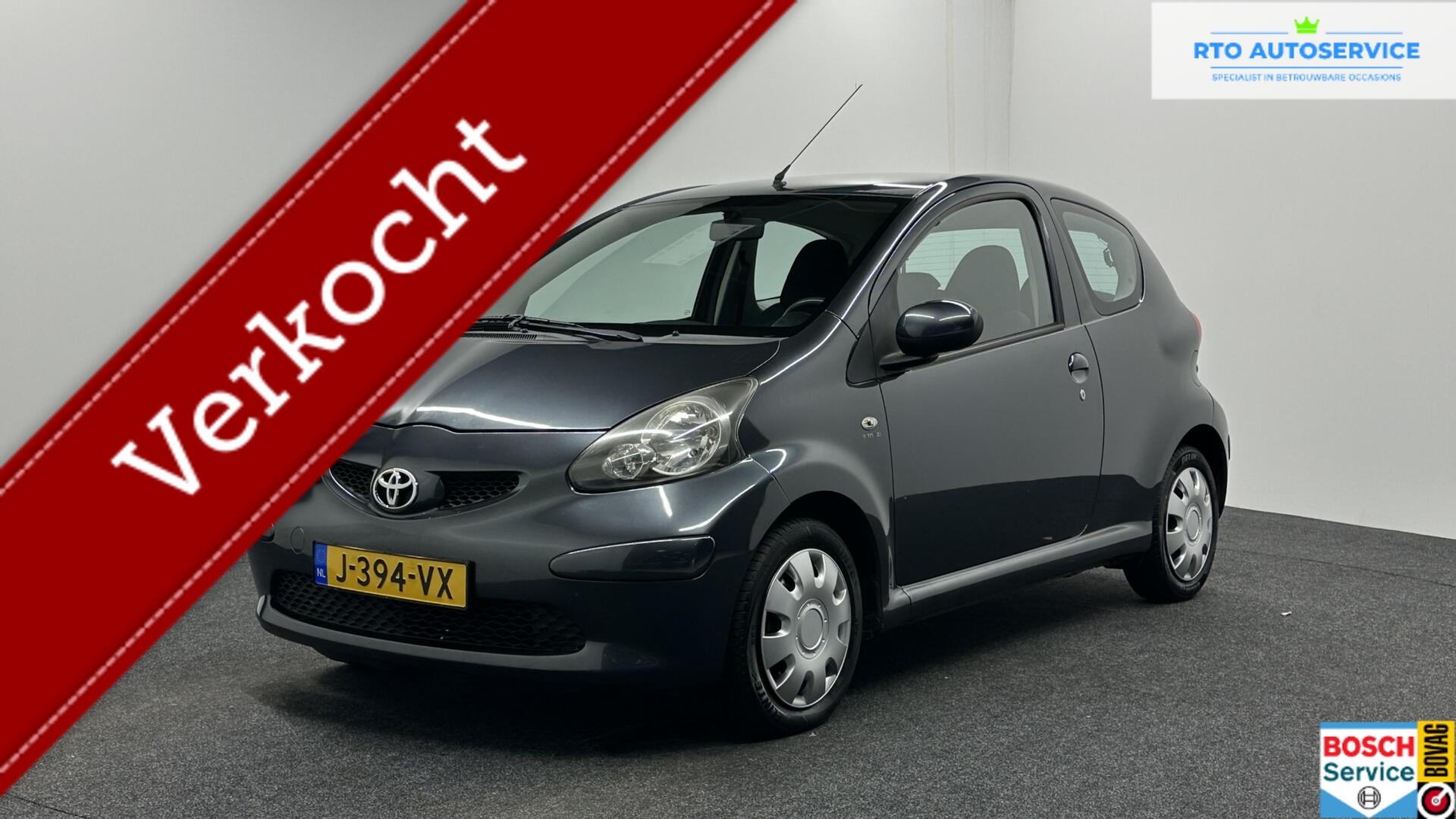 Toyota Toyota Aygo 1.0-12V + AIRCO ELEKTRISCHE RAMEN. 2006 - voorkant