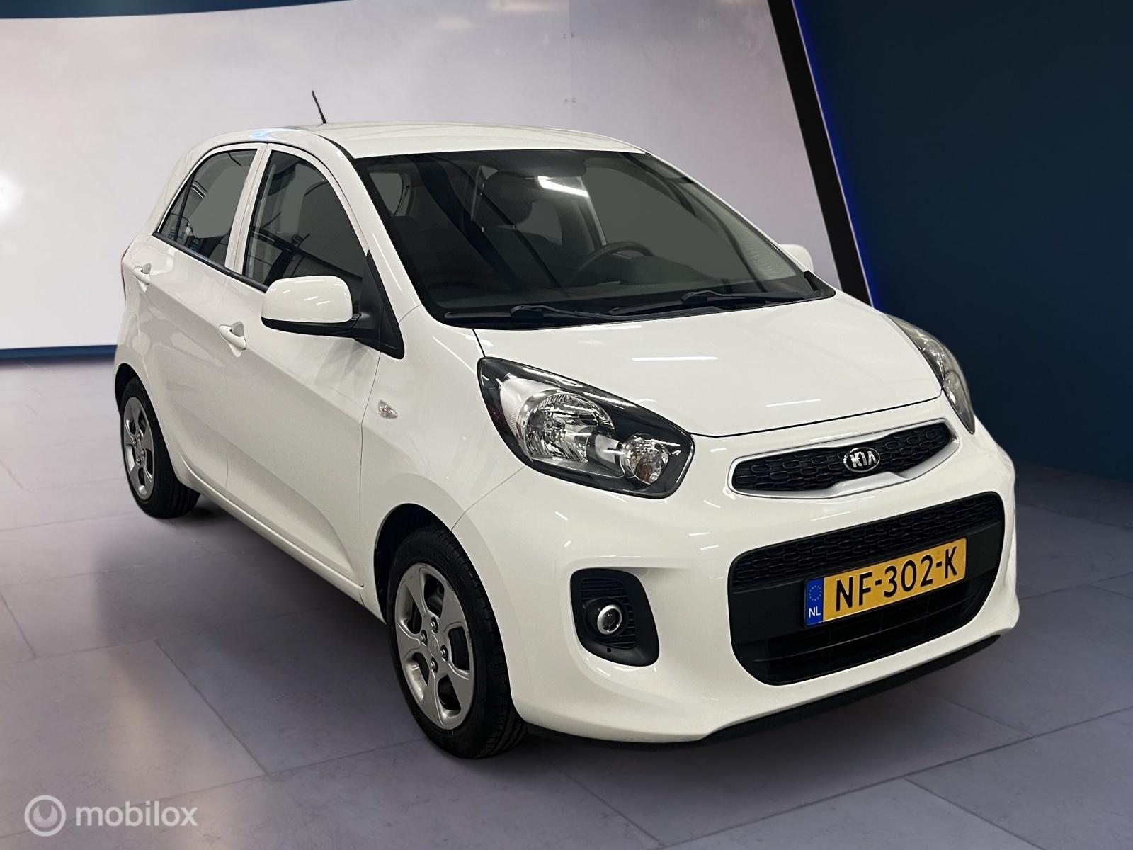 Kia Picanto 1.0 CVVT EconomyPlusLine ✓Airco✓5Deurs ✓Trekhaak 2017 - voorkant