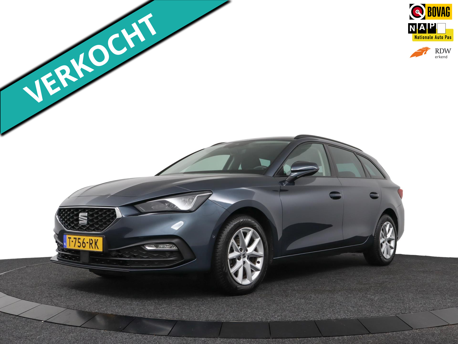 Seat Leon 1.0 TSI Style Business Intense Navi/Camera/Carplay/Ecc 2023 - voorkant