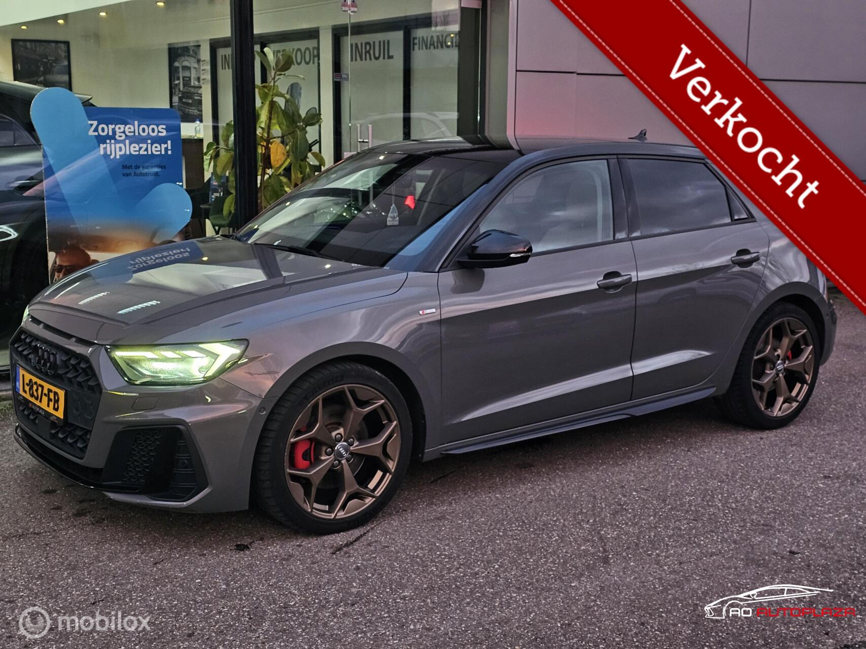 Audi A1 Sportback 30 TFSI S Line edition one Keyless/B&O/Sfeer 2019 - voorkant