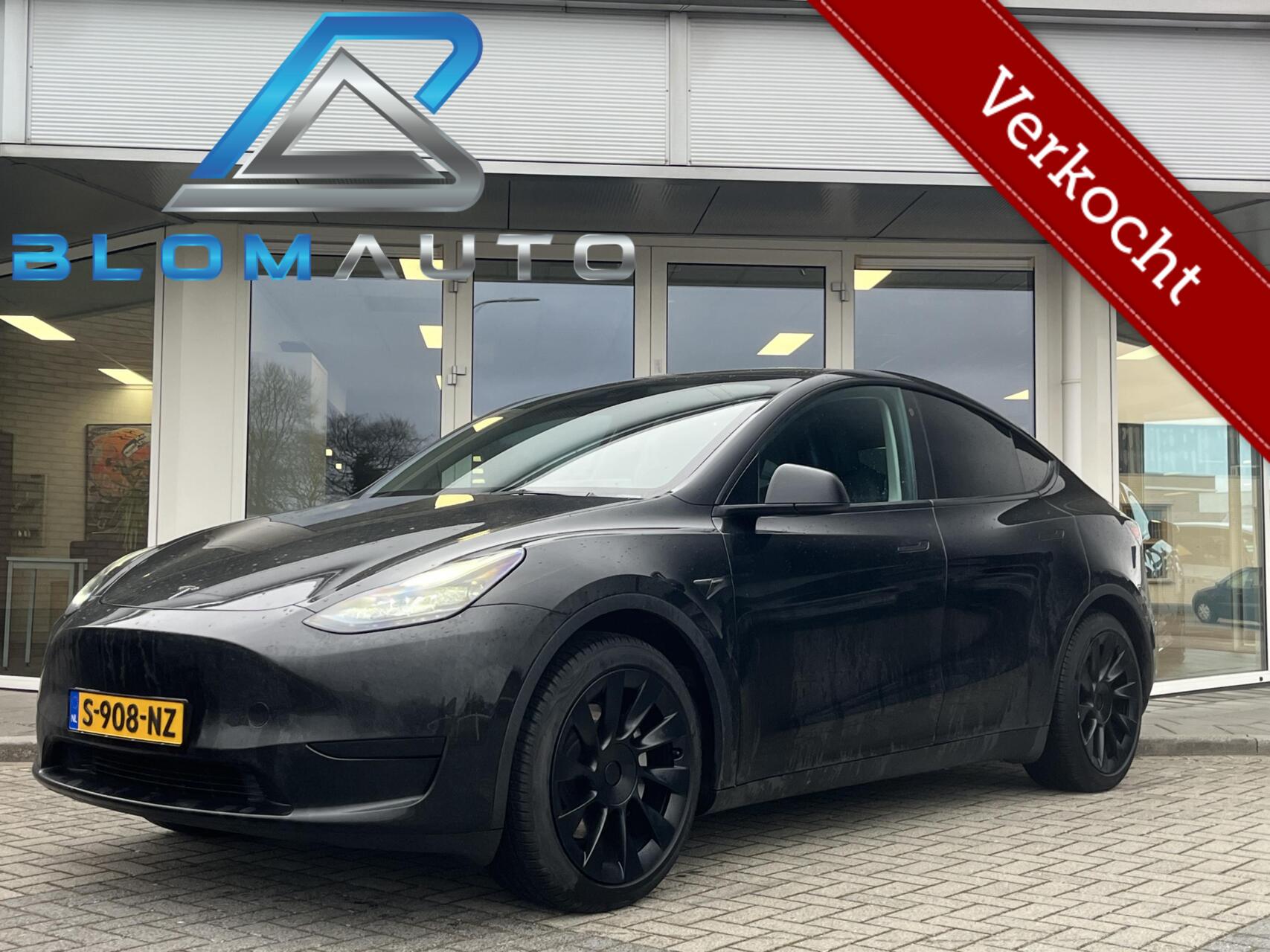 Tesla Model Y BTW AUTO! AUTOPILOT+20INCH+PANO+LED+LEDER 2023 - voorkant