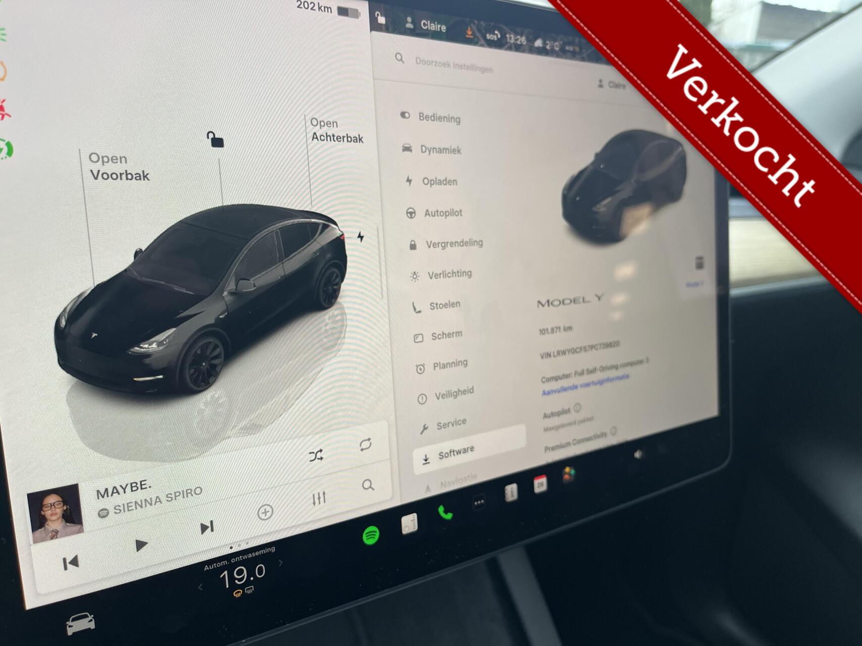 Foto van Tesla Model Y
