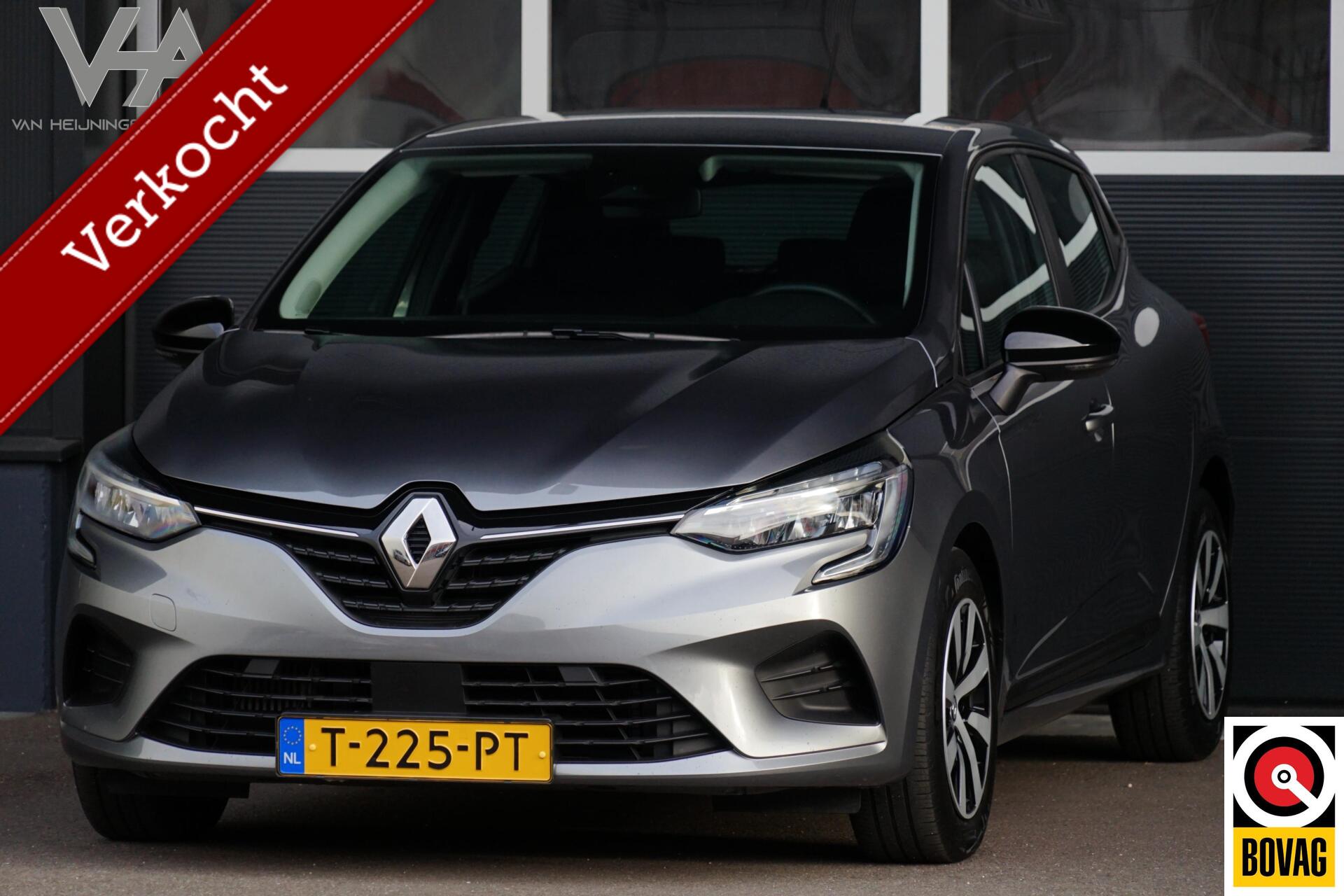 Renault Clio 1.0 TCe 90 Equilibre, NL, CarPlay, LED, cruise 2023 - voorkant