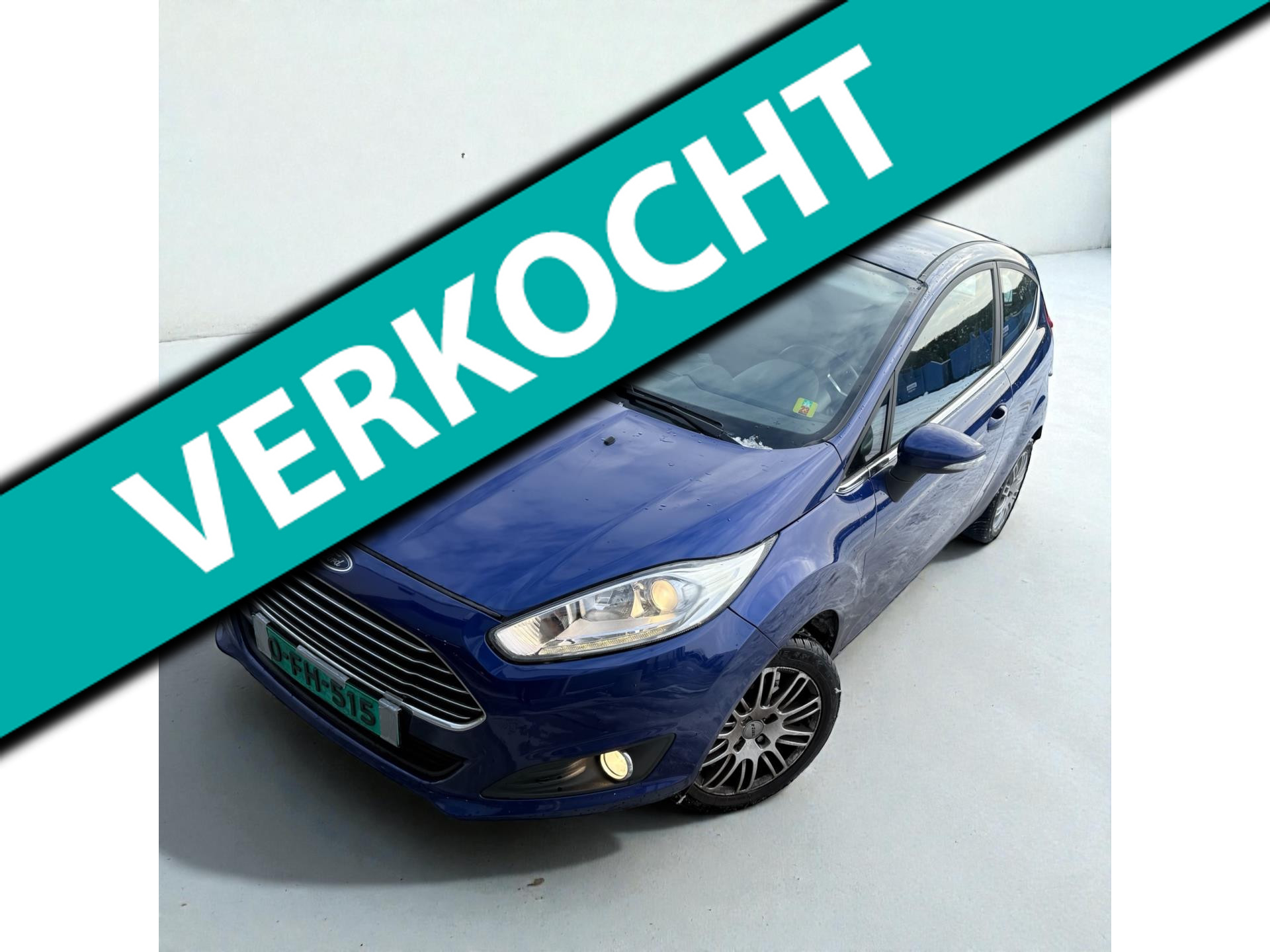 Ford Fiesta 1.0 Titanium stoelverwarming LED 2014 - voorkant