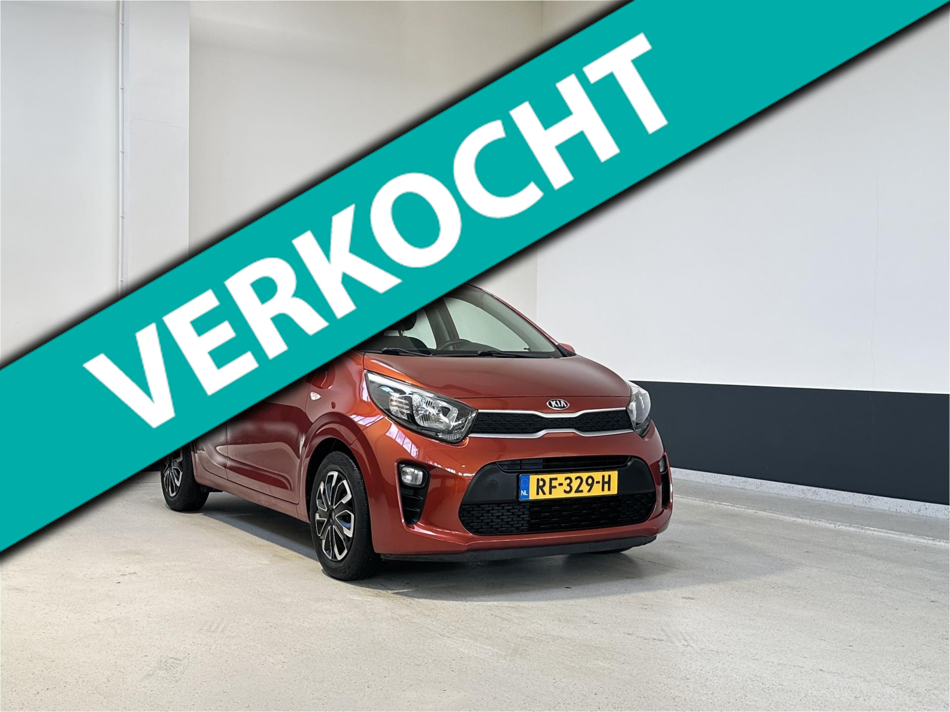 Kia Picanto 1.0 CVVT EconomyPlusLine| Airco | Bluetooth | C.V | 2017 - voorkant