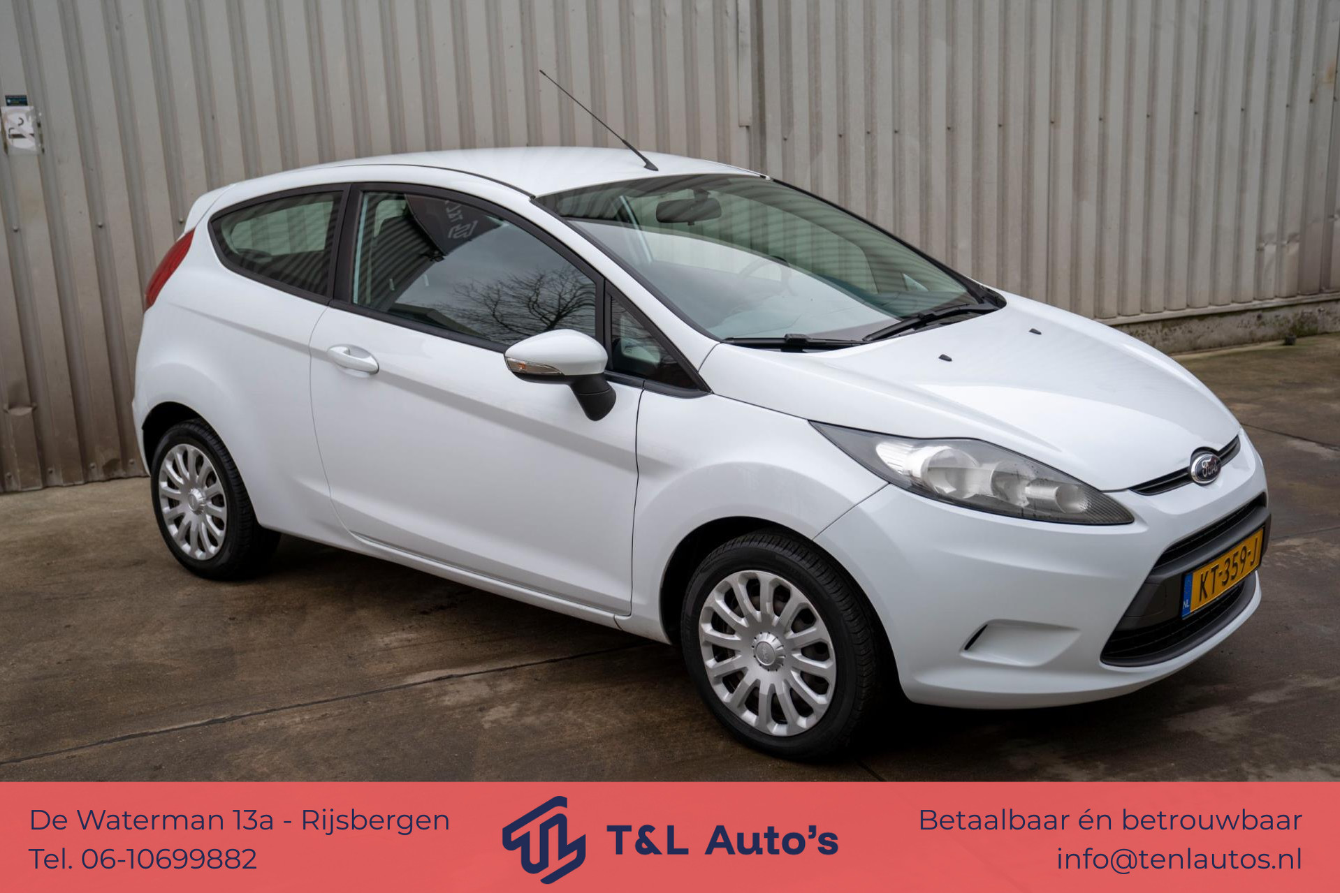 Ford Fiesta 1.25 Trend 2011 - voorkant