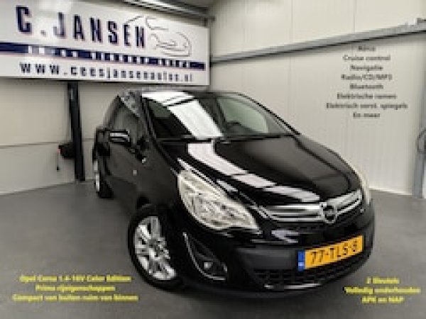 Opel Corsa 1.4-16V Color Edition 2012 - voorkant