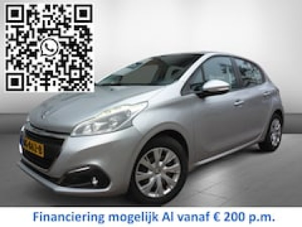 Peugeot 208 1.2 PureTech Blue Lion 2017 - voorkant