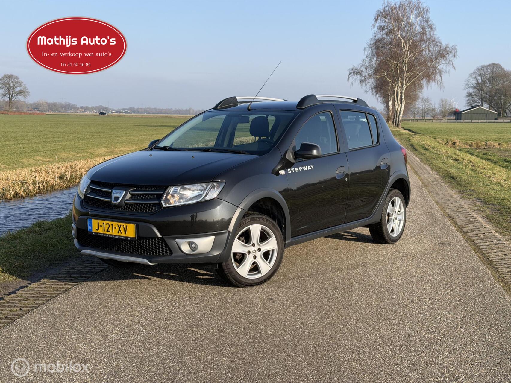 Dacia Sandero 0.9 TCe Stepway Lauréate Goed onderhouden! 2014 - voorkant