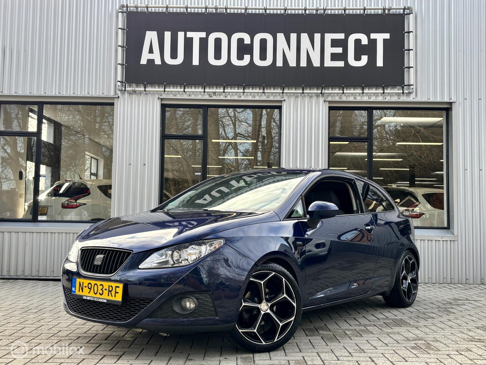 Seat Ibiza 1.4 Reference. AIRCO, CRUISE, LM VELGEN. 2009 - voorkant
