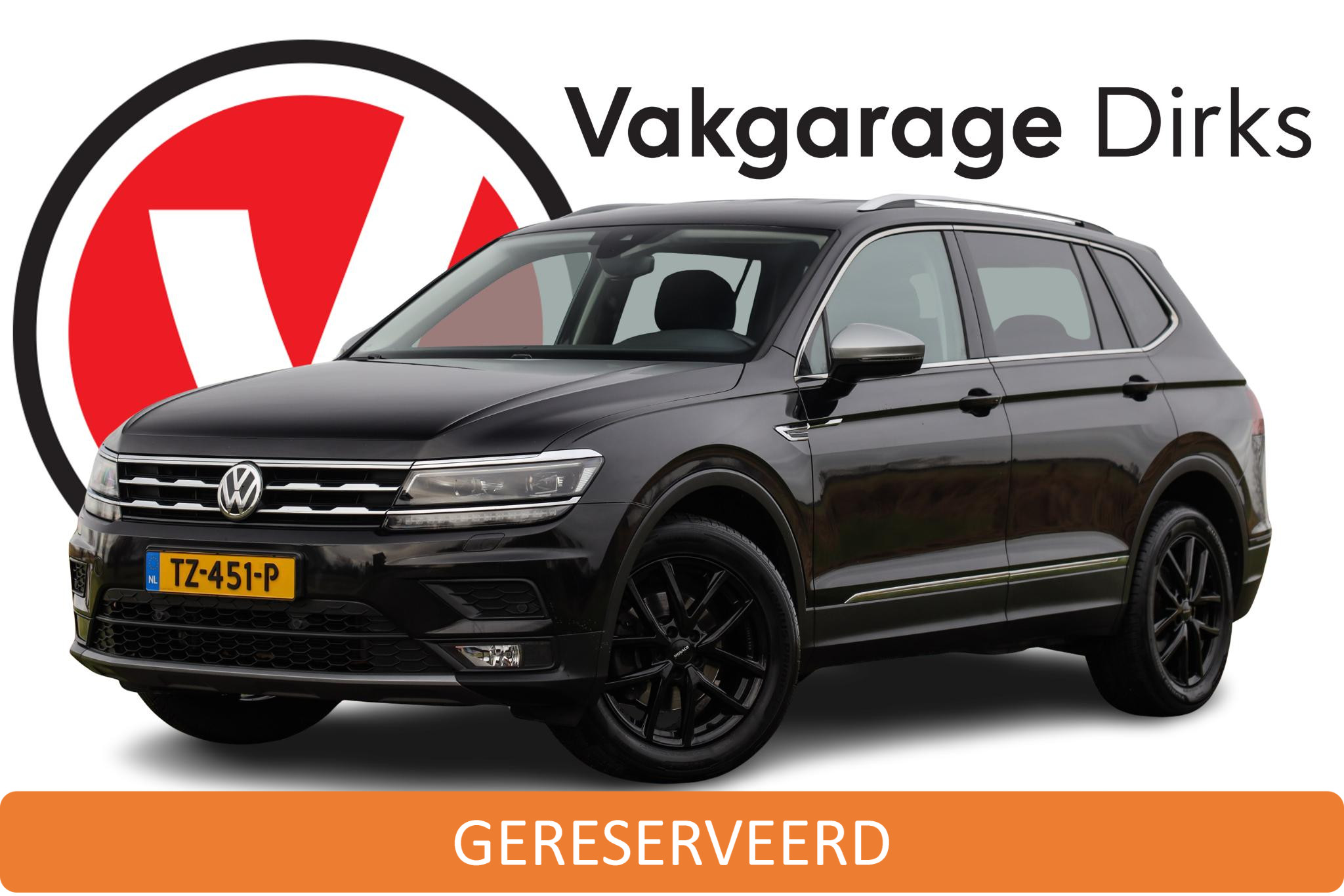 Volkswagen Tiguan 1.4 TSI 150 PK Executive 7p. 2018 - voorkant