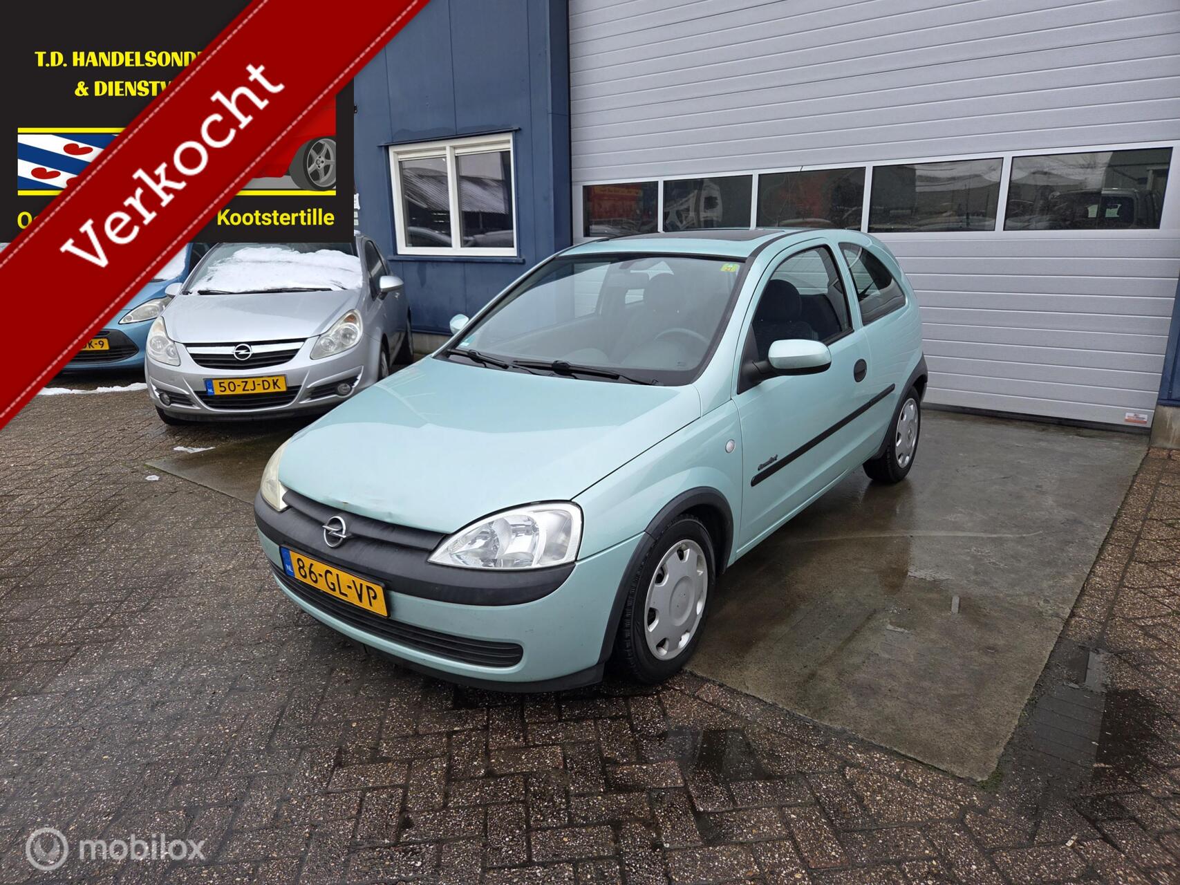 Opel Corsa-c 1.4-16V Comfort AUTOMAAT 2001 - voorkant