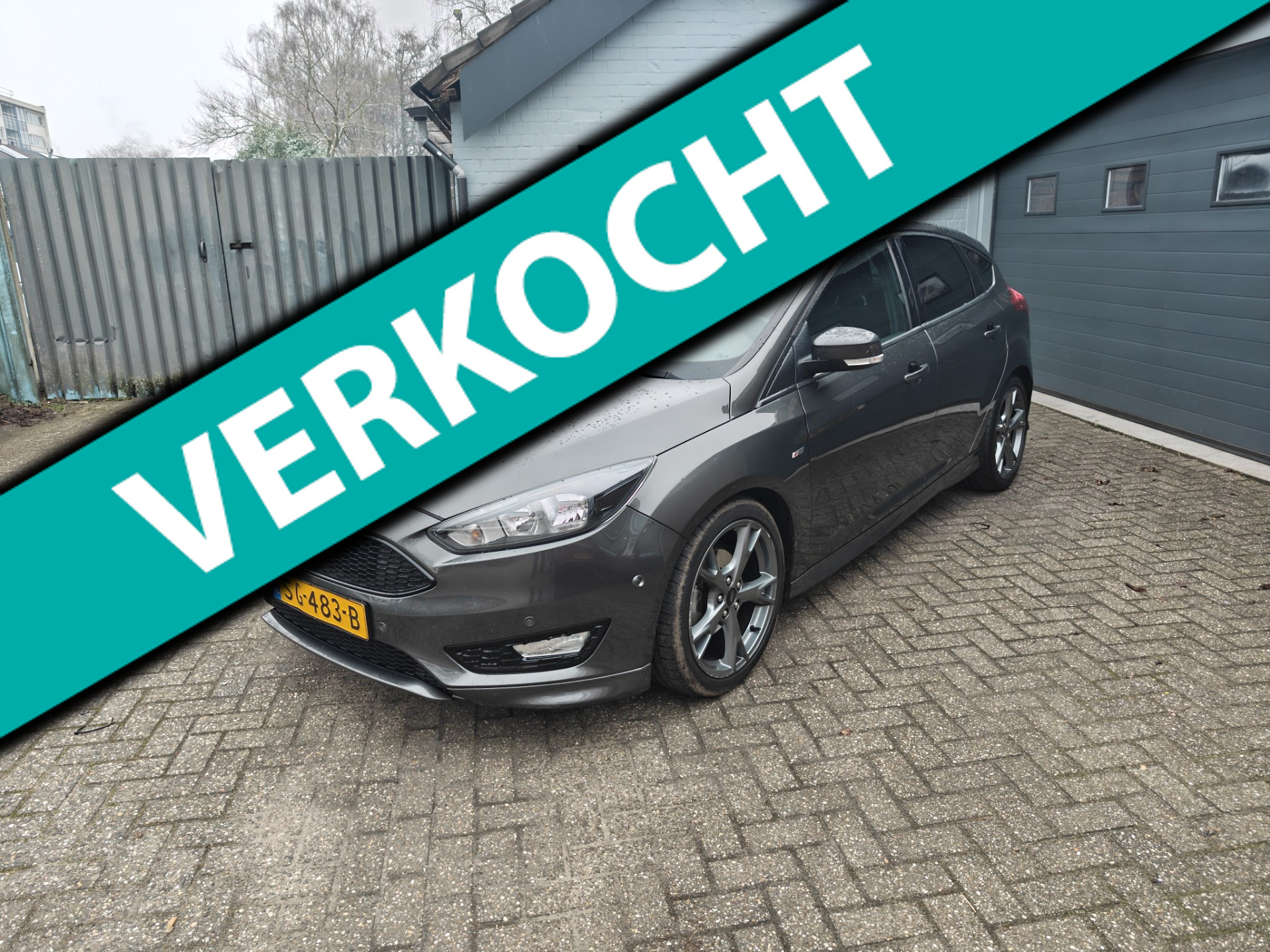 Ford Focus 1.0 ST-Line,Climate control,Parking system,Navi,Isofix,Lichtmetalen velgen 2018 - voorkant