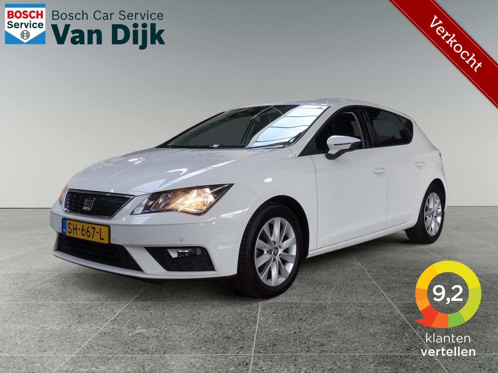 Seat Leon 1.0 EcoTSI 116pk Style Carplay / Trekhaak / Cruise 2018 - voorkant
