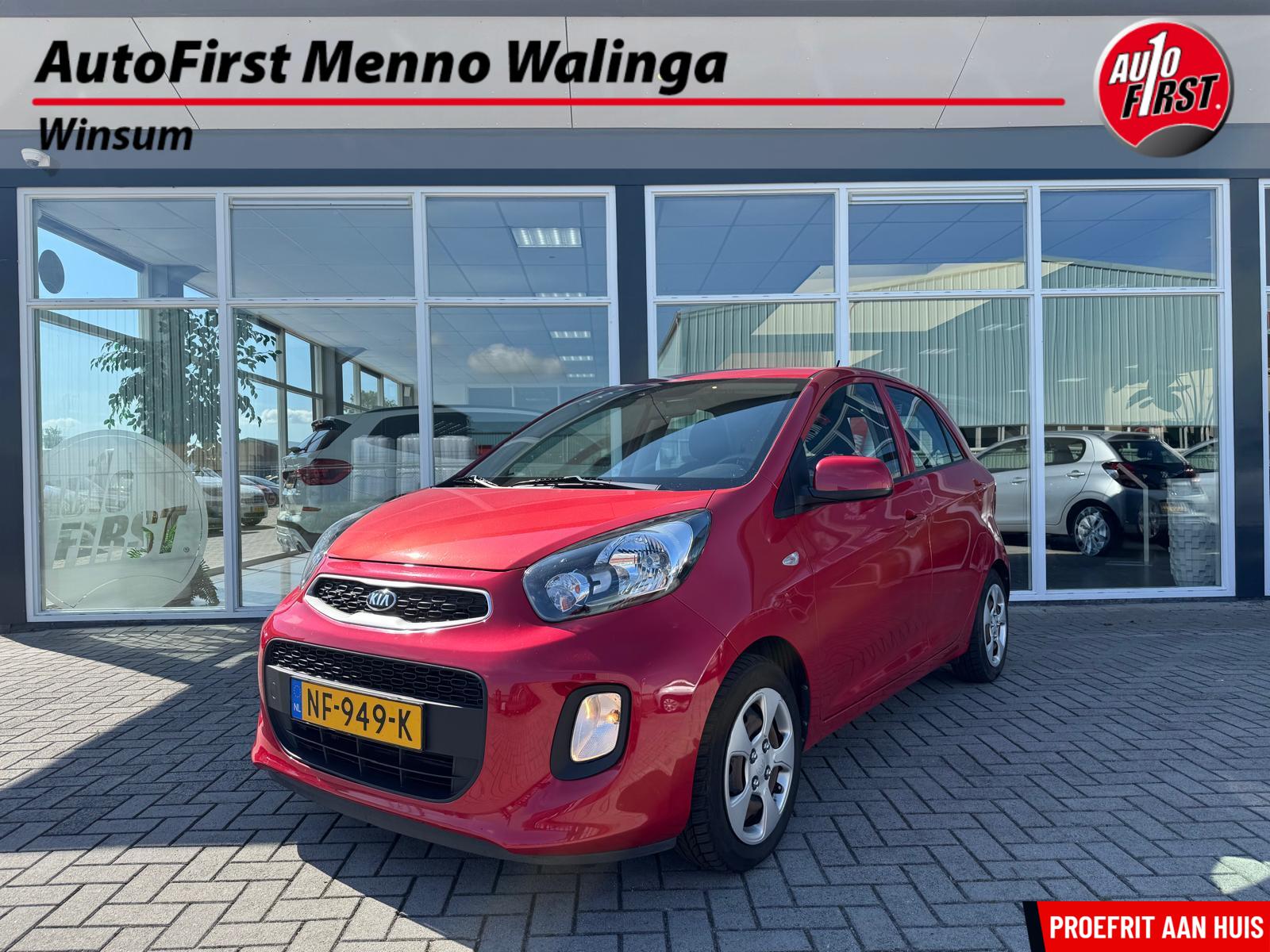Kia Picanto 1.0 CVVT Summer Edition|APK 09-2026!|Airco|Elek. Ramen 2017 - voorkant