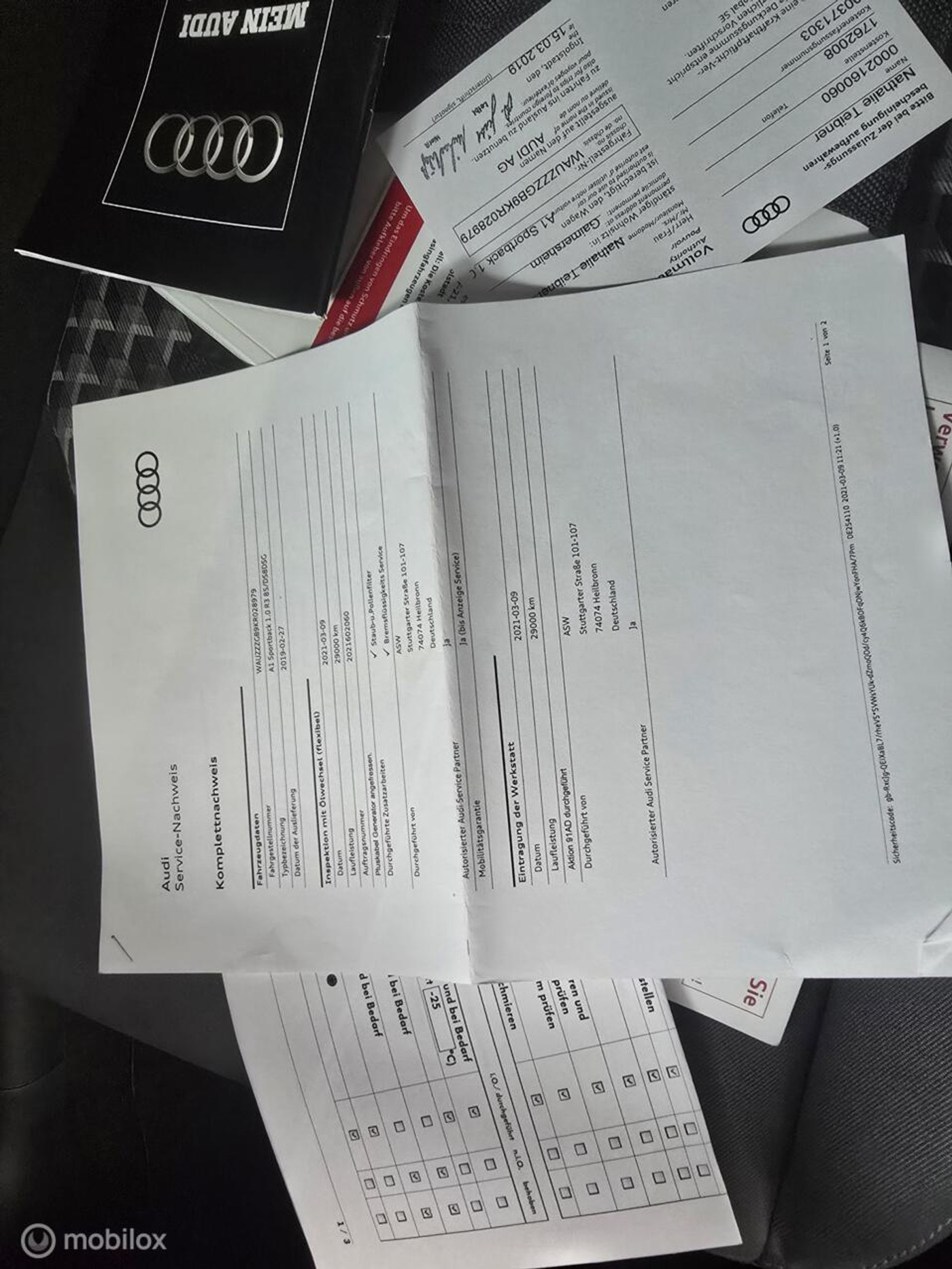Foto van Audi A1 Sportback