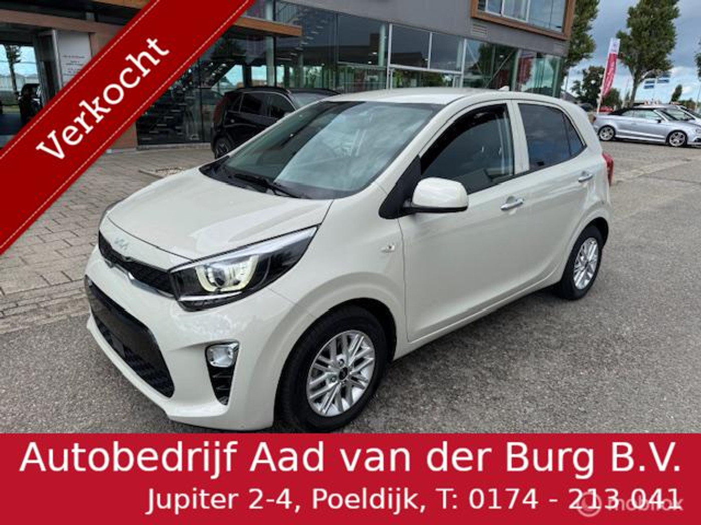 Kia Picanto 1.0 DPi Dynamic Edition - Stoel & Stuurverwarming, Navigatie via Carplay, Camera achter, Airco, Electr ramen en spiegels, Deurvergr. met afst.diening, Priveglas, Velgen 2024 - voorkant