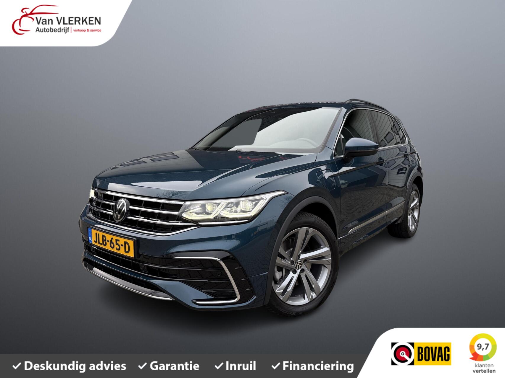 Volkswagen Tiguan 1.4 TSI eHybrid R-Line PANORAMADAK 2023 - voorkant