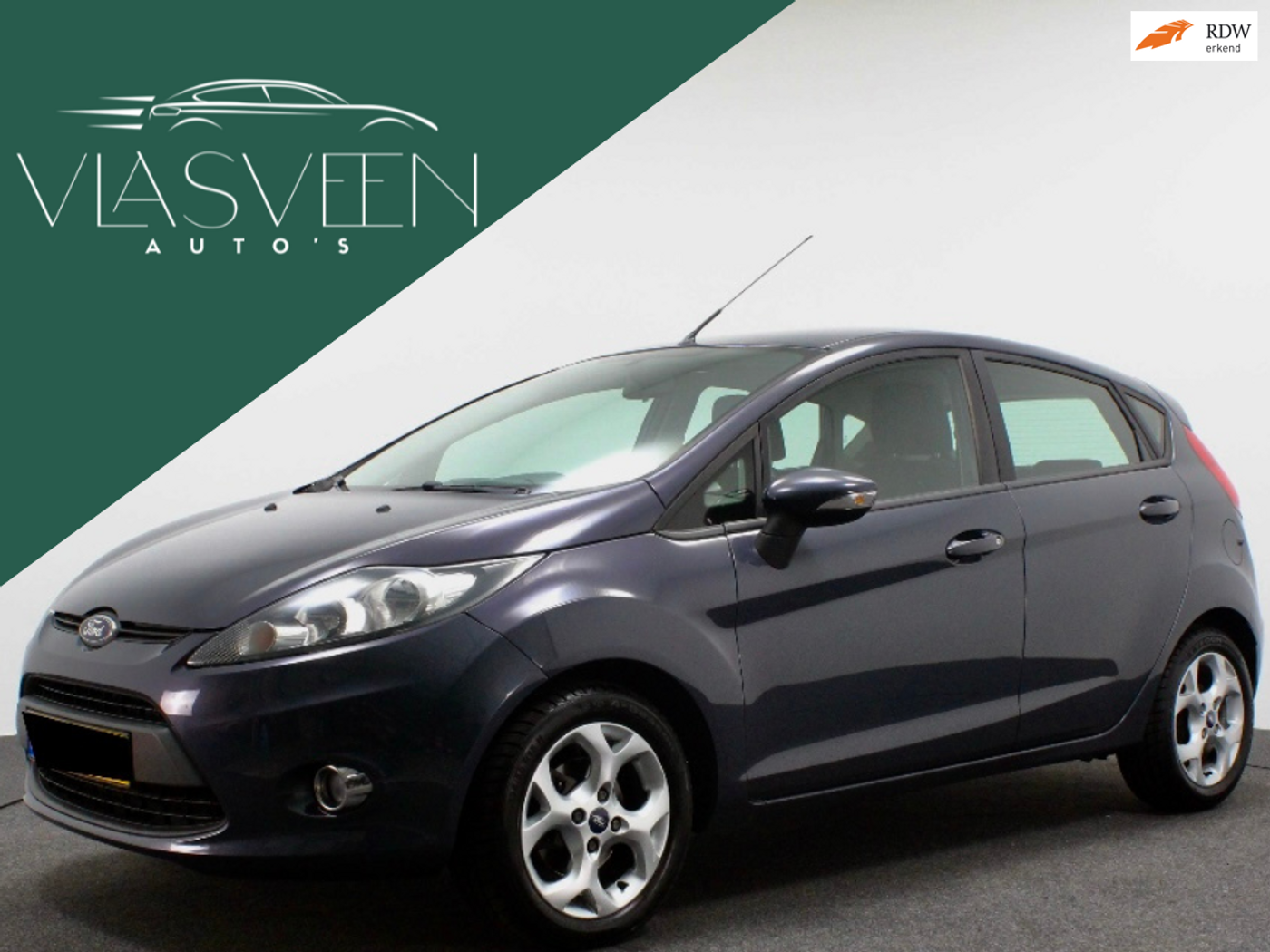 Ford Fiesta 1.4 Titanium AUTOMAAT!  Mooie auto 2012 - voorkant
