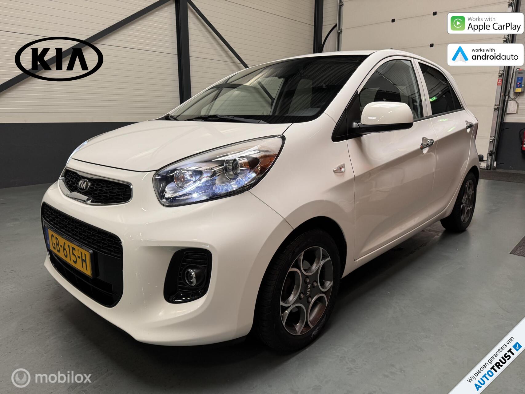 Kia Picanto 1.2 CVVT First Edition Clima|Cruise|CarPlay 2015 - voorkant