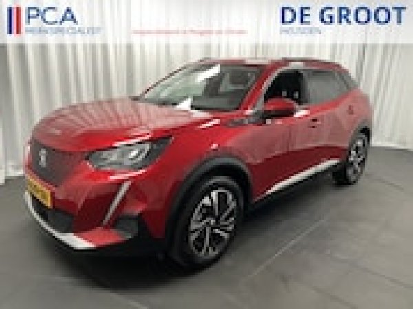 Peugeot 2008 EV Blue Lease Allure 2021 - voorkant