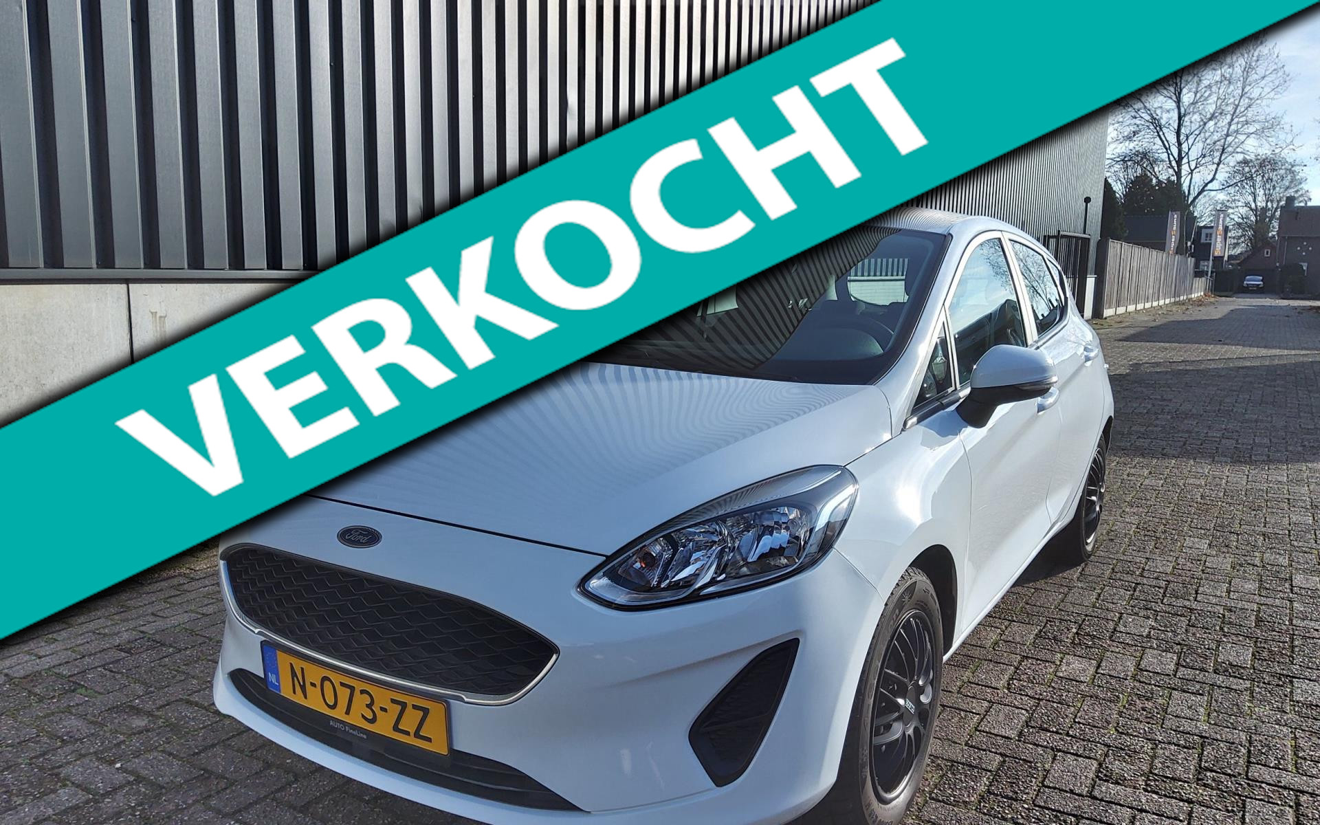 Ford Fiesta 1.1 Titanium|Adaptieve cruise-AC-Bluetooth|NAP 2018 - voorkant