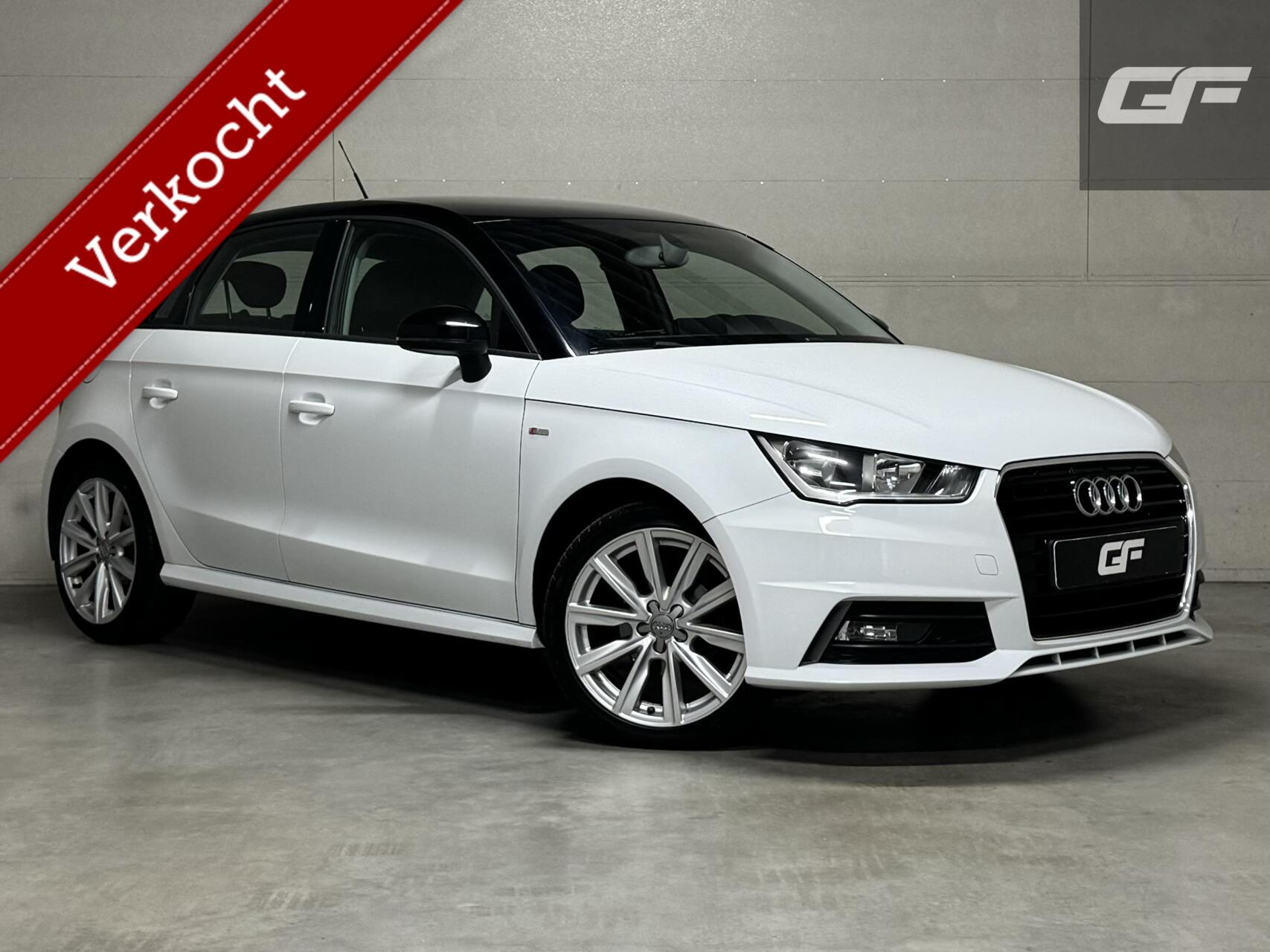 Audi A1 Sportback 1.0 TFSI S-Line Navi Cruise DSG 5drs NAP 2017 - voorkant