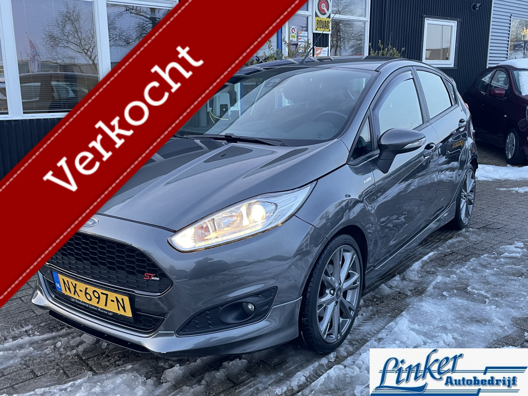 Ford Fiesta 1.0 EcoBoost ST Line - NL-AUTO TREKH LM VELGEN 2017 - voorkant