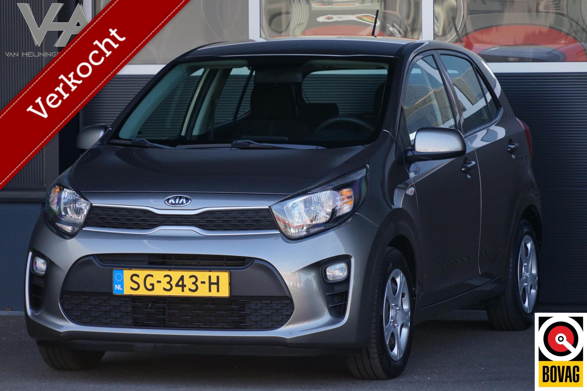 Kia Picanto 1.0 CVVT EconomyPlusLine, NL, airco, bluetooth 2018 - voorkant
