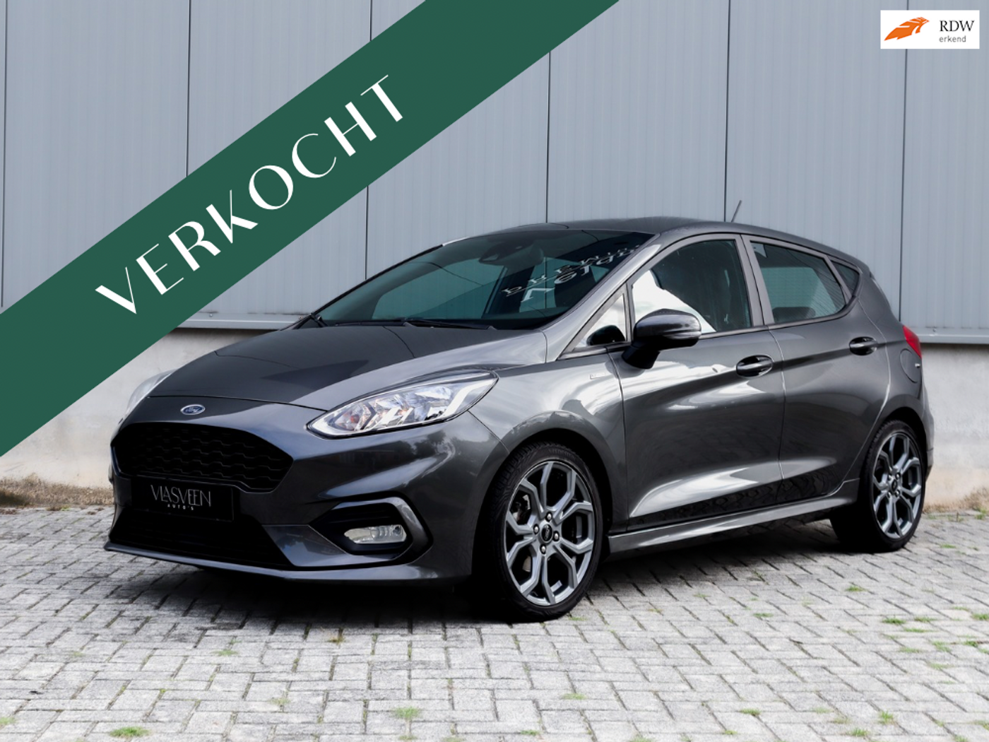 Ford Fiesta 1.0 EcoBoost ST-Line 95.000km NAP!! NL auto! 2018 - voorkant
