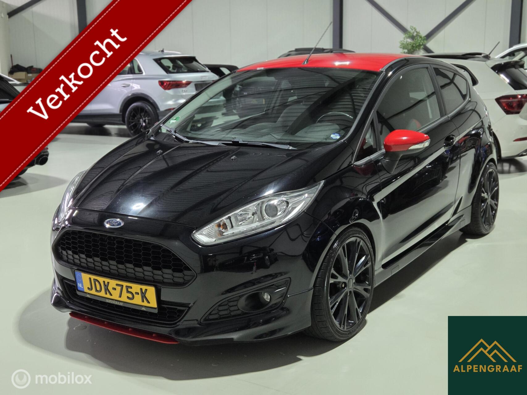 Ford Fiesta 1.0 EcoBoost Red/Black Edition 140PK 2014 - voorkant
