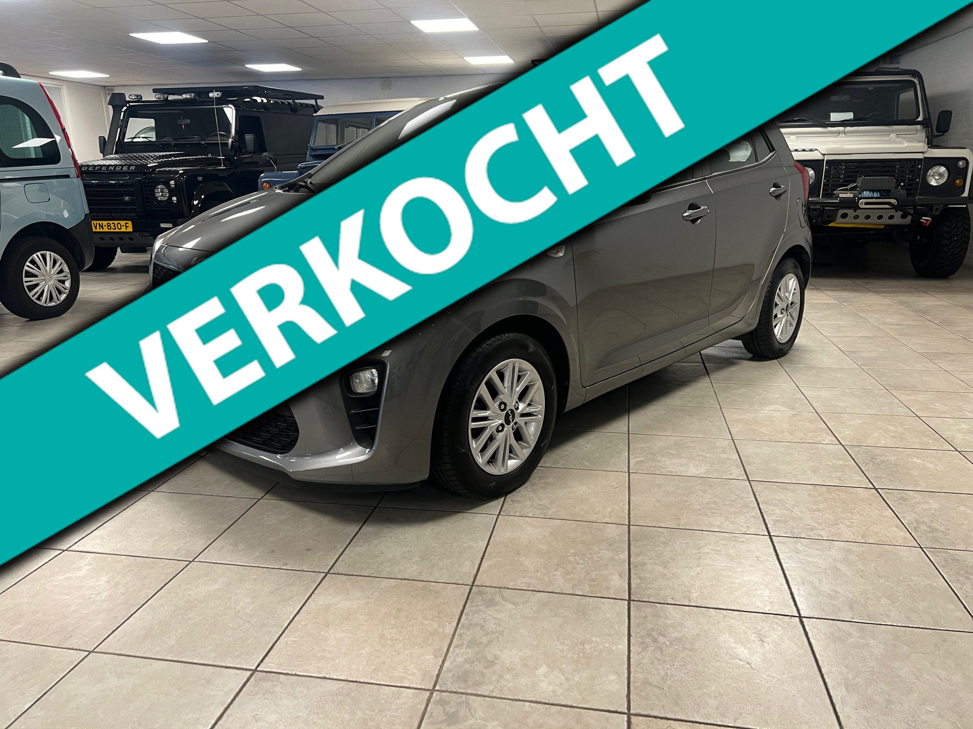 Kia Picanto 1.0 DPi DynamicLine Apple car play, Andriod auto, Cruise controle, Airco. 2021 - voorkant