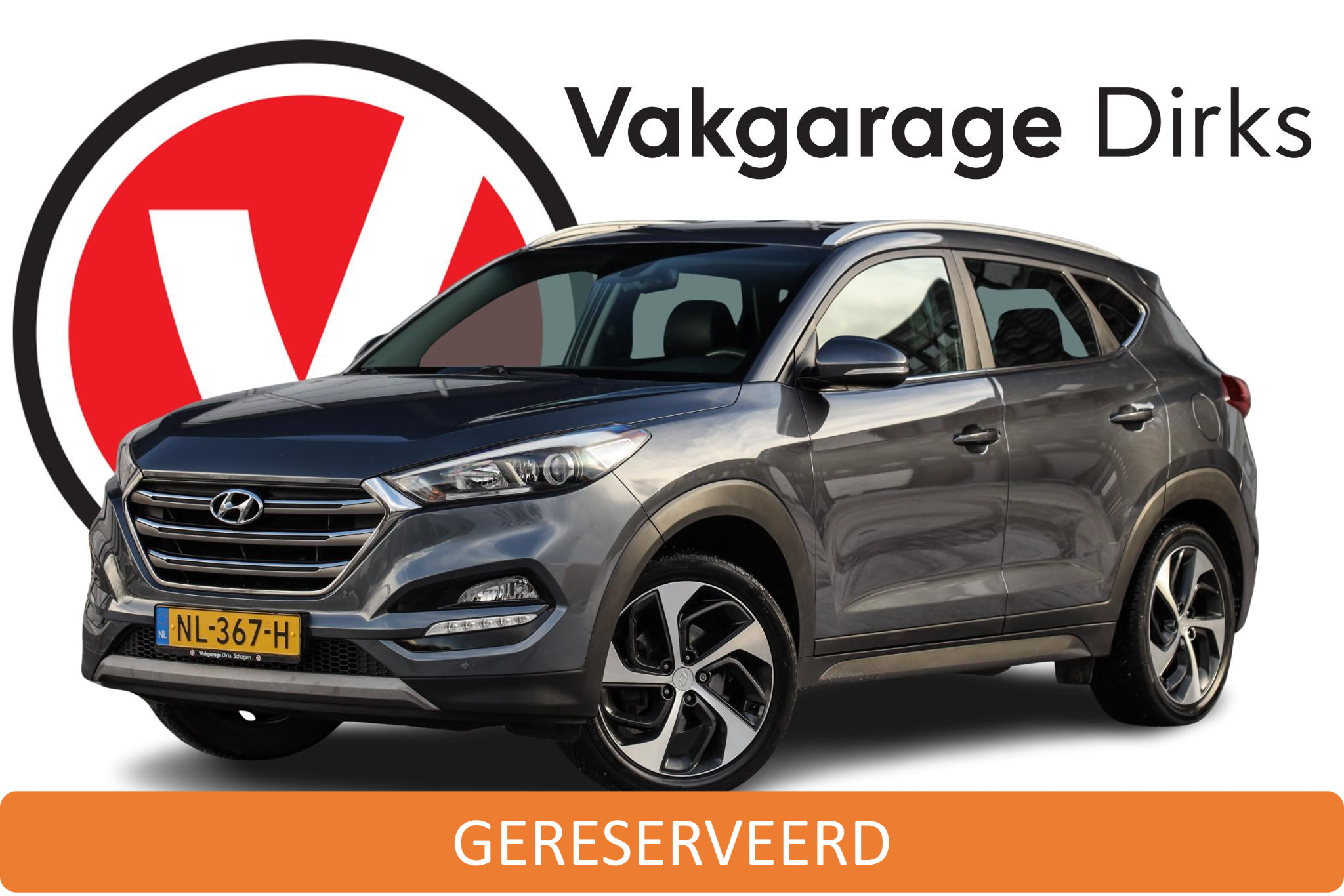 Hyundai Tucson 1.6 GDi Go! 2017 - voorkant