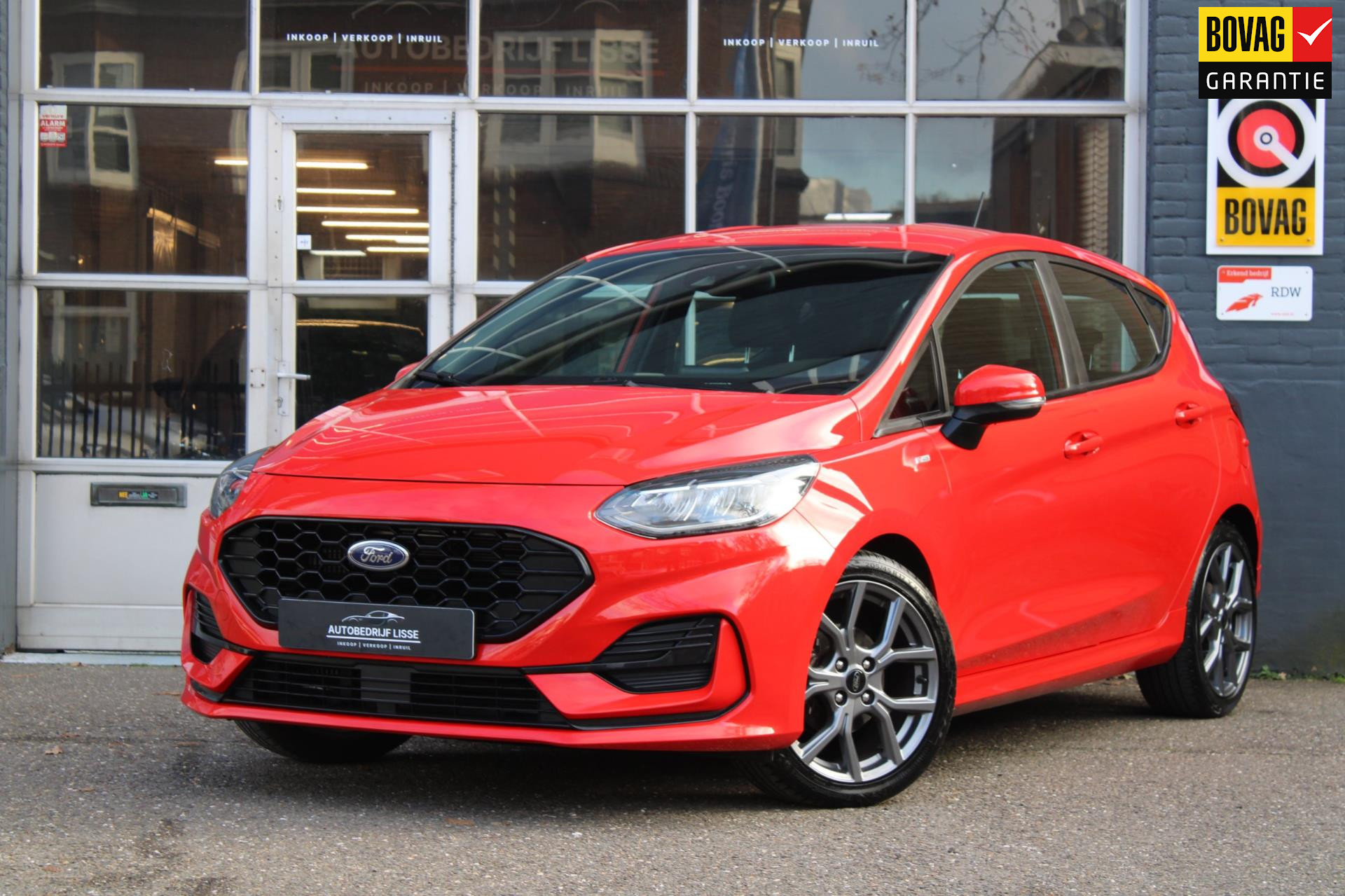 Ford Fiesta 1.0 EcoBoost Hybrid ST-Line Led Pdc Navi Nap 2022 - voorkant