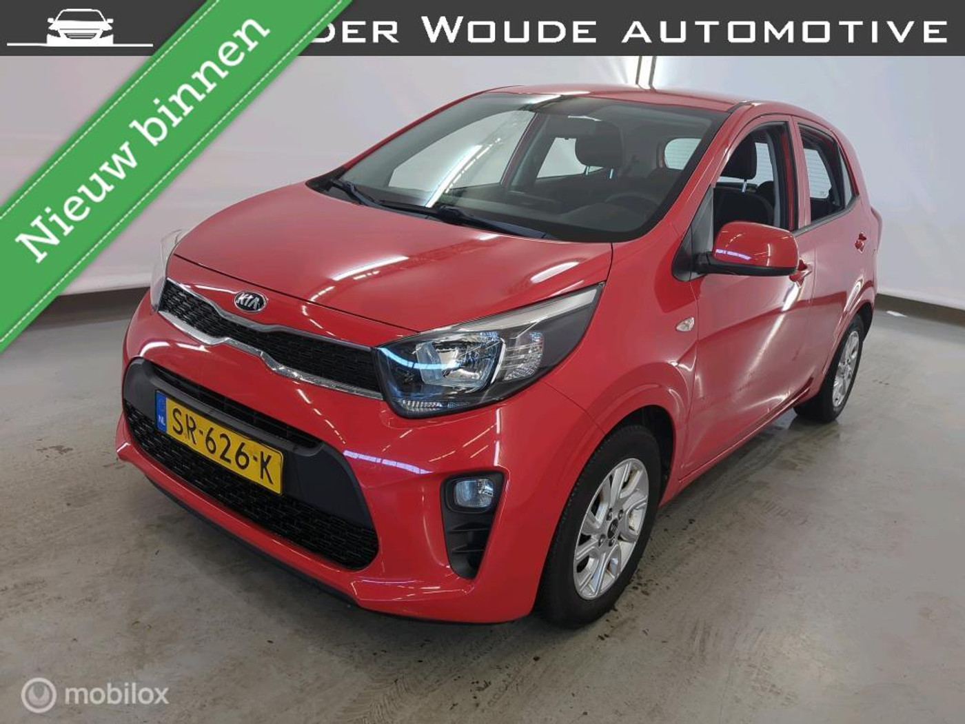 Kia Picanto 1.0 CVVT ComfortPlusLine Navigator Met. Lak 2018 - voorkant