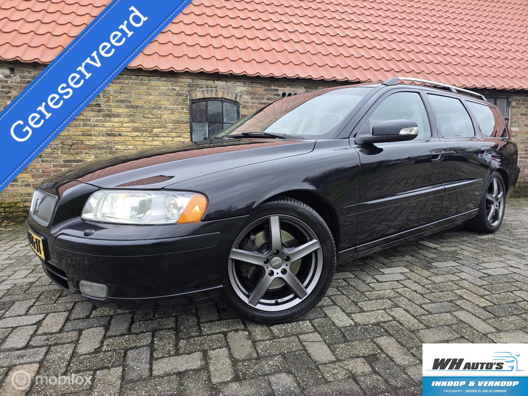 Volvo V70 2.5T Summum| Open dak | Zeer mooi! 2008 - voorkant
