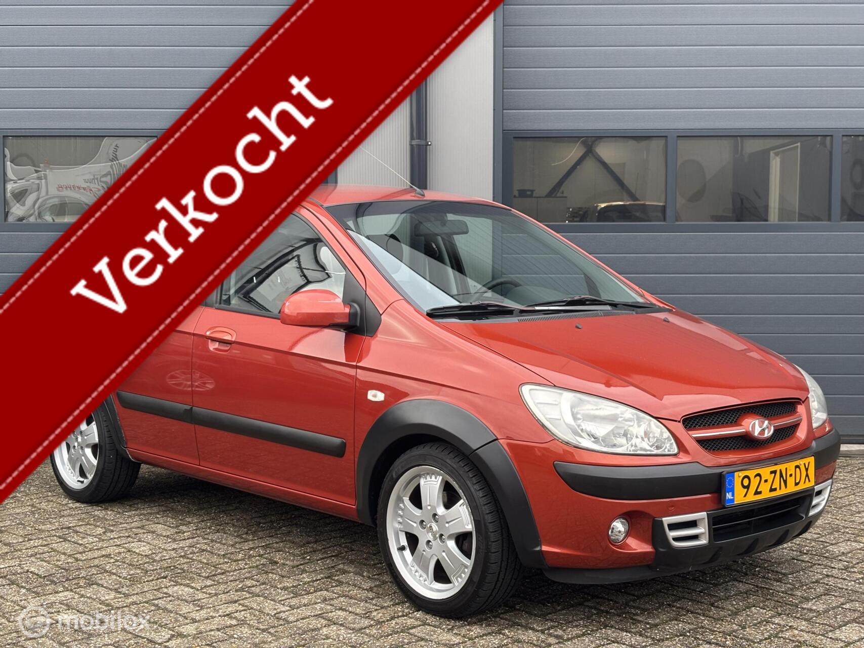 Hyundai Getz 1.4i Dynamic Sport Uitvoering 1Ste Eigenaar 2008 - voorkant